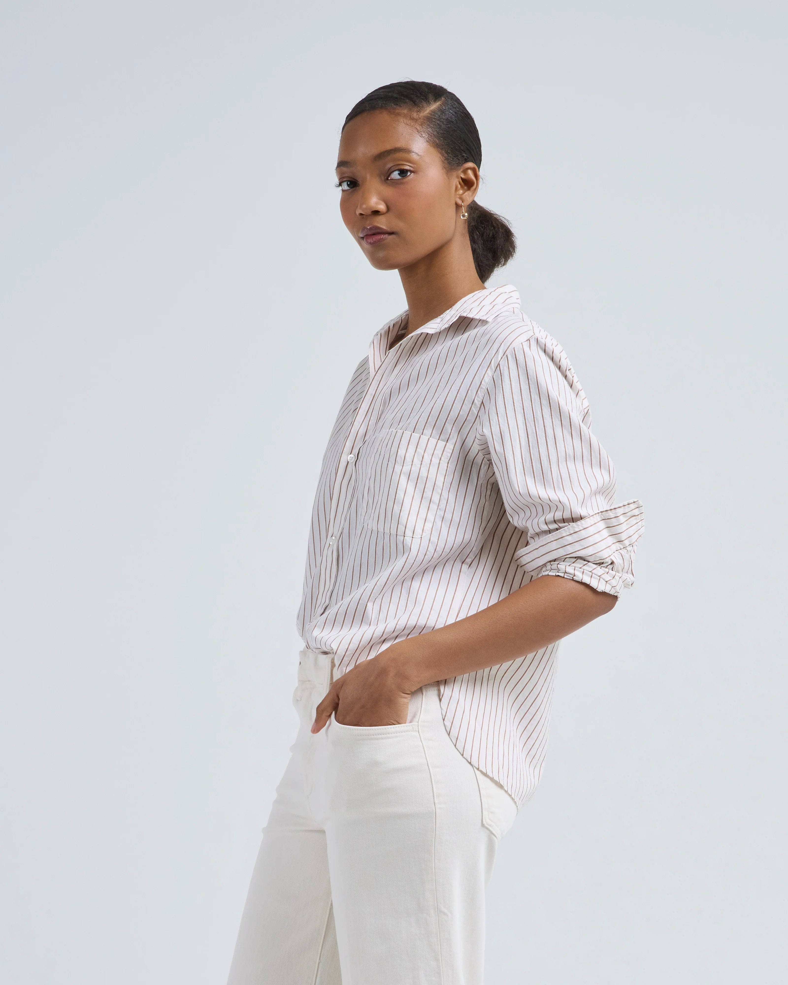 silvio untuckable button-up shirt - Image 2