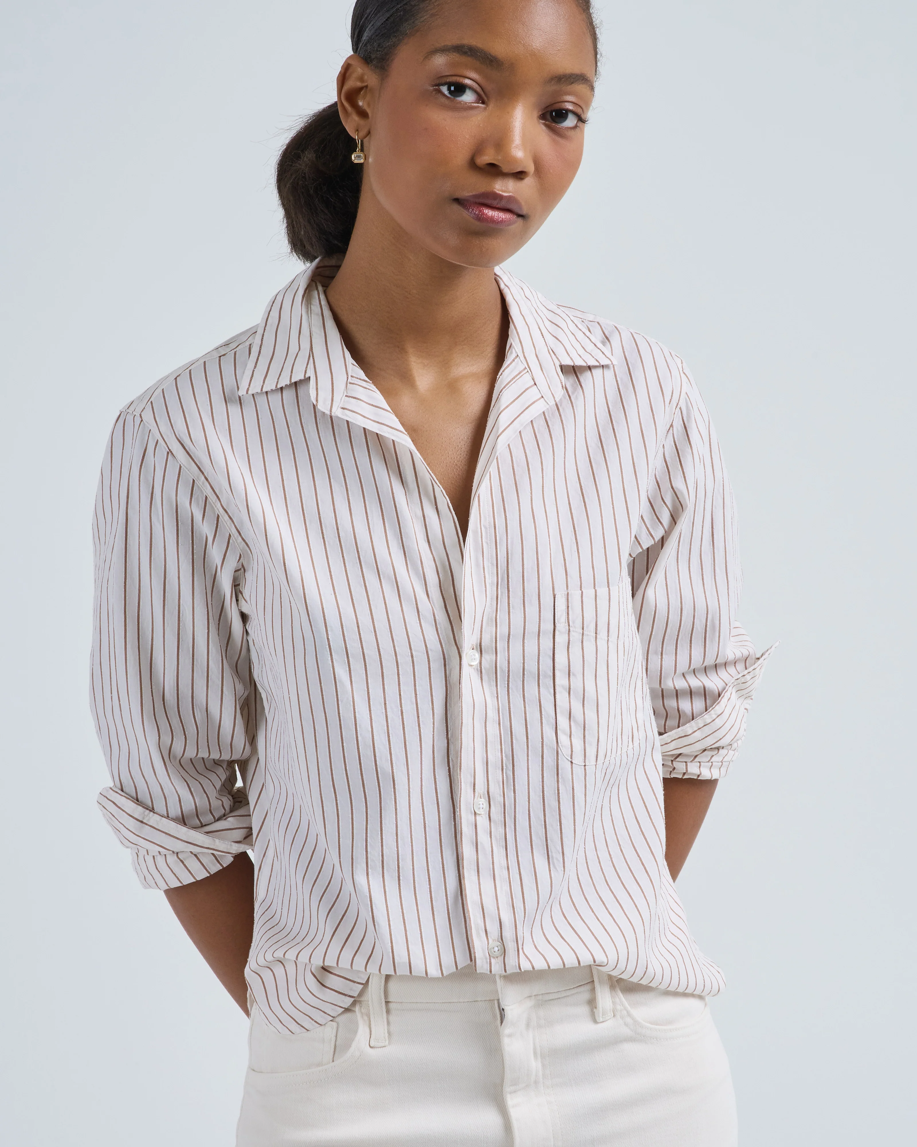 silvio untuckable button-up shirt - Image 4