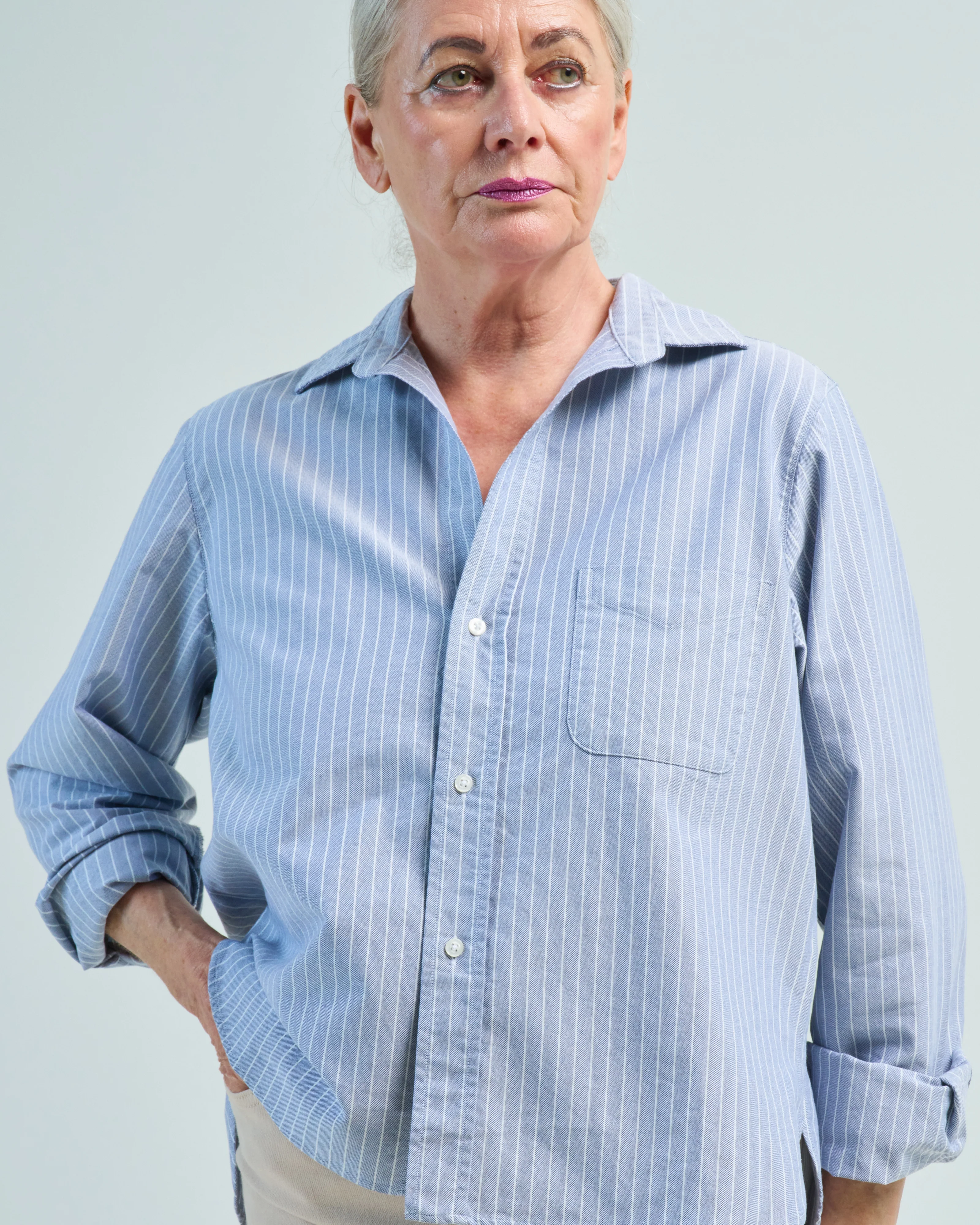 silvio untuckable button-up shirt - Image 5