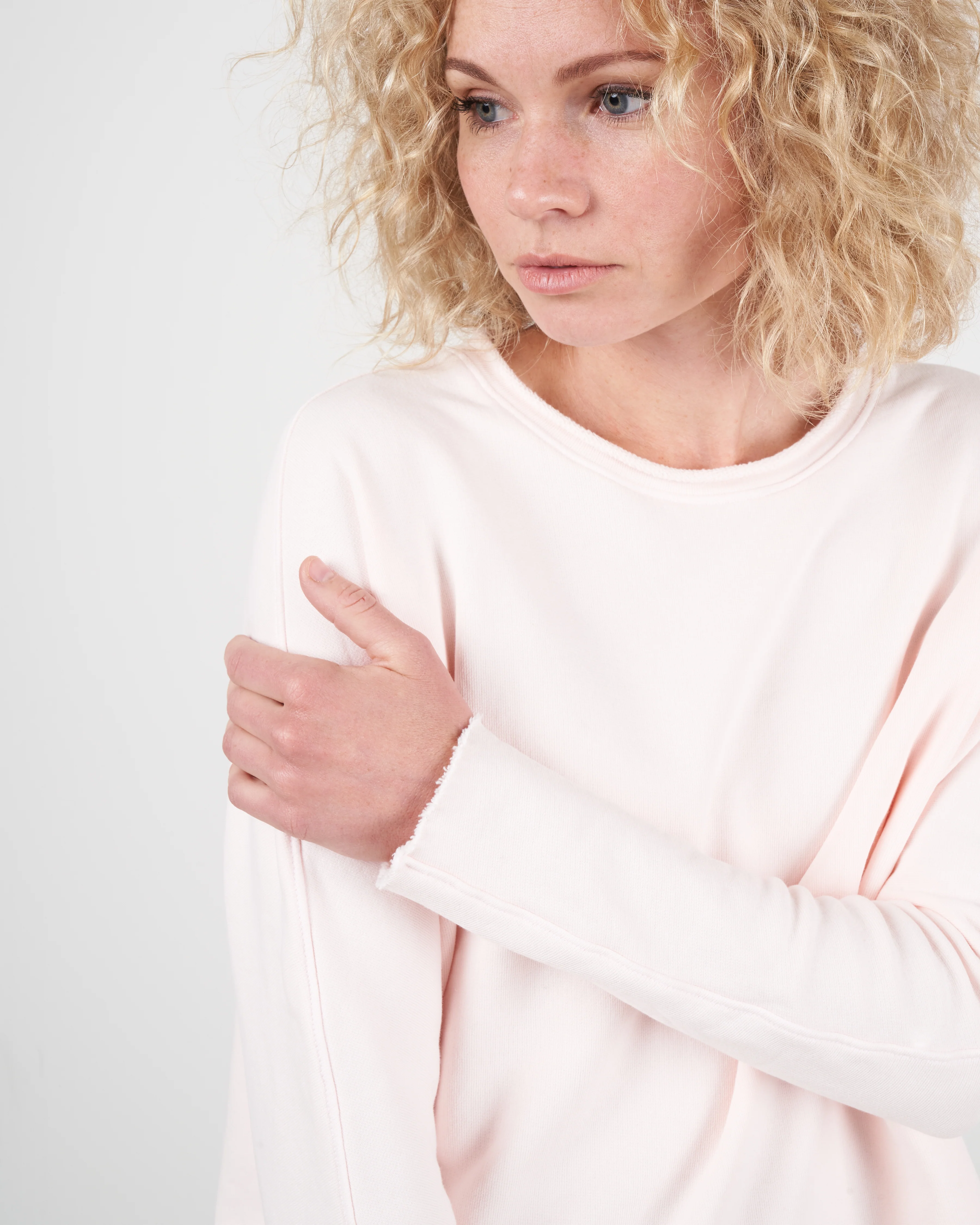 long sleeve funnel neck capelet - ballet slipper - Image 5