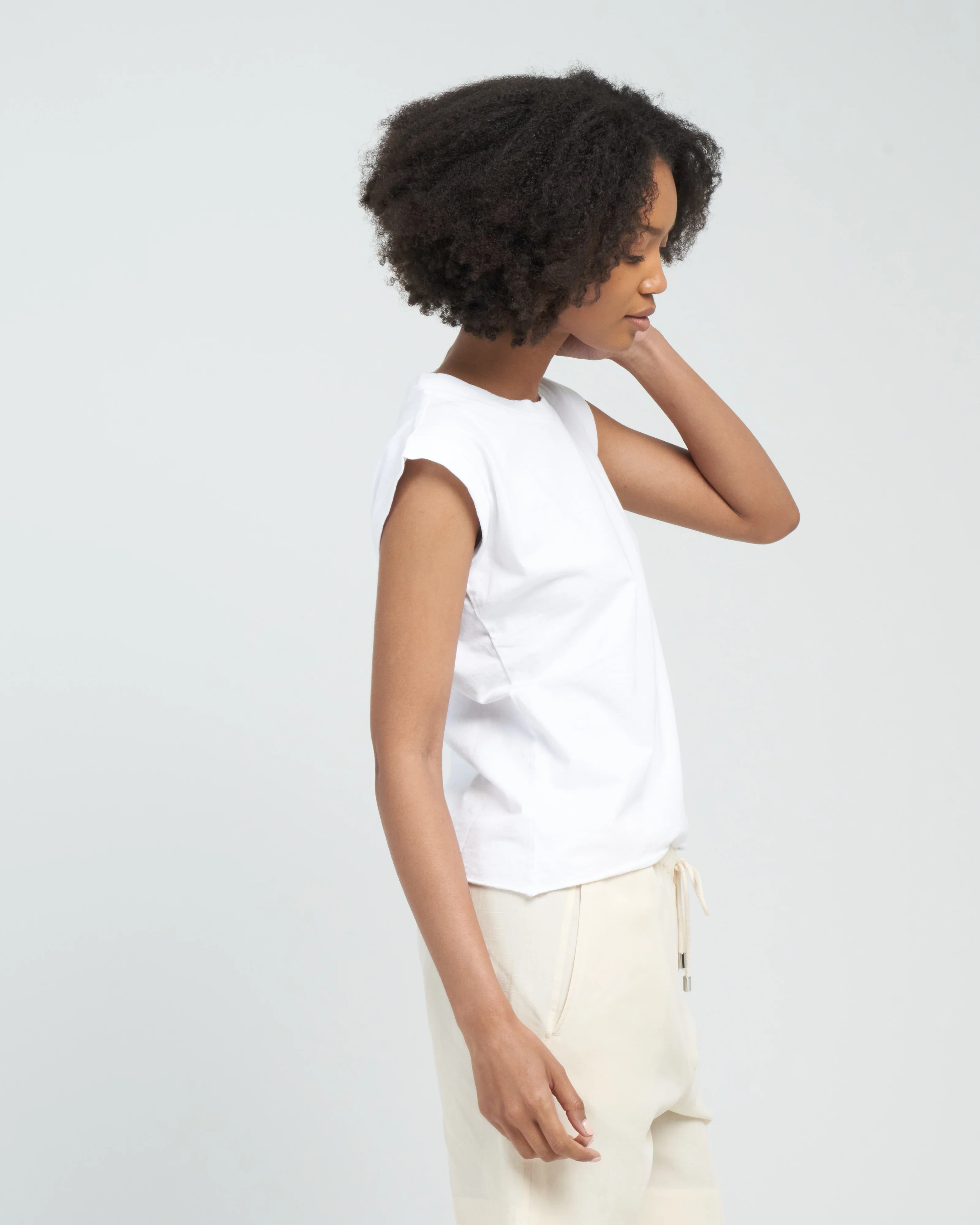 vintage muscle tee - white - Image 3