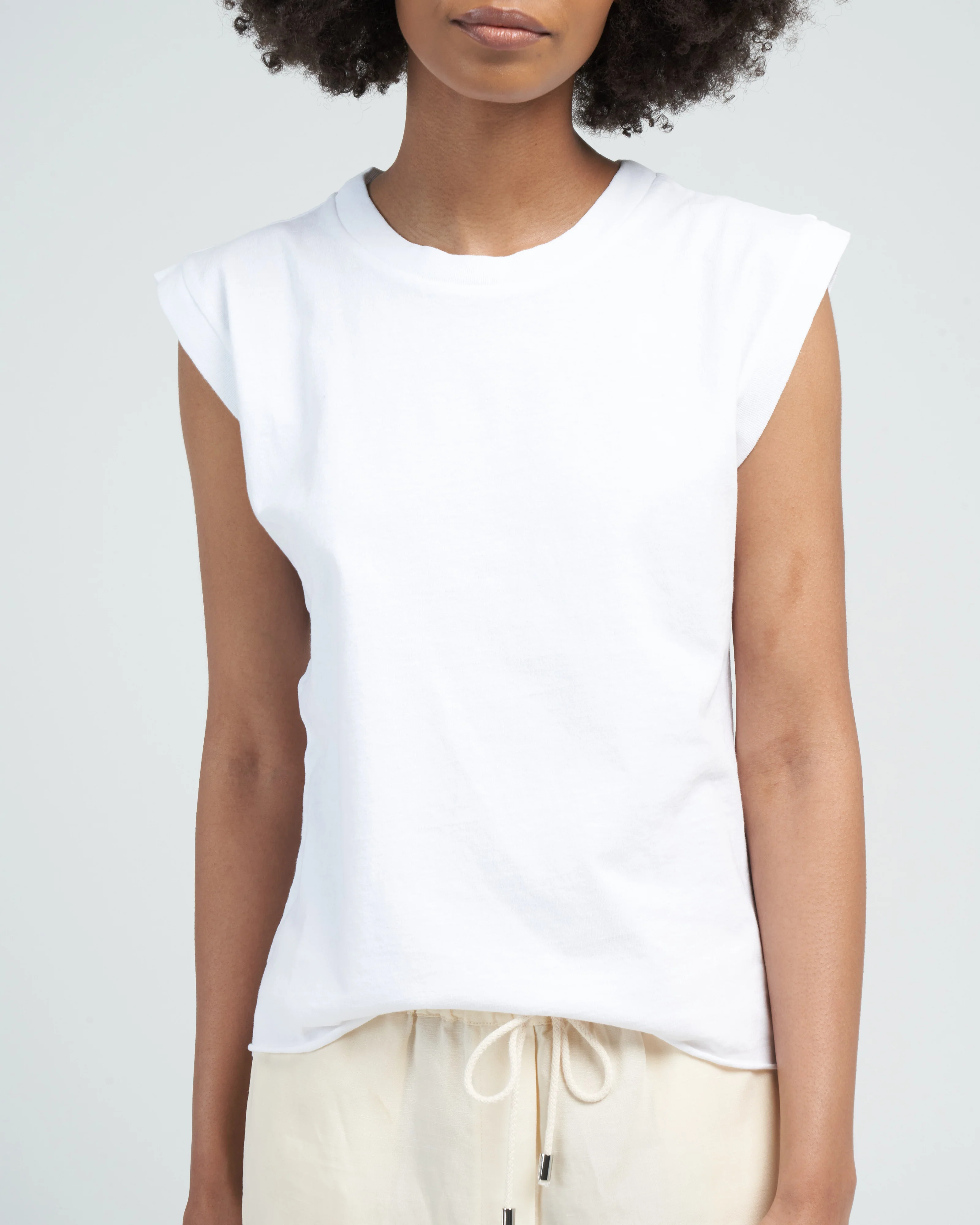 vintage muscle tee - white - Image 5
