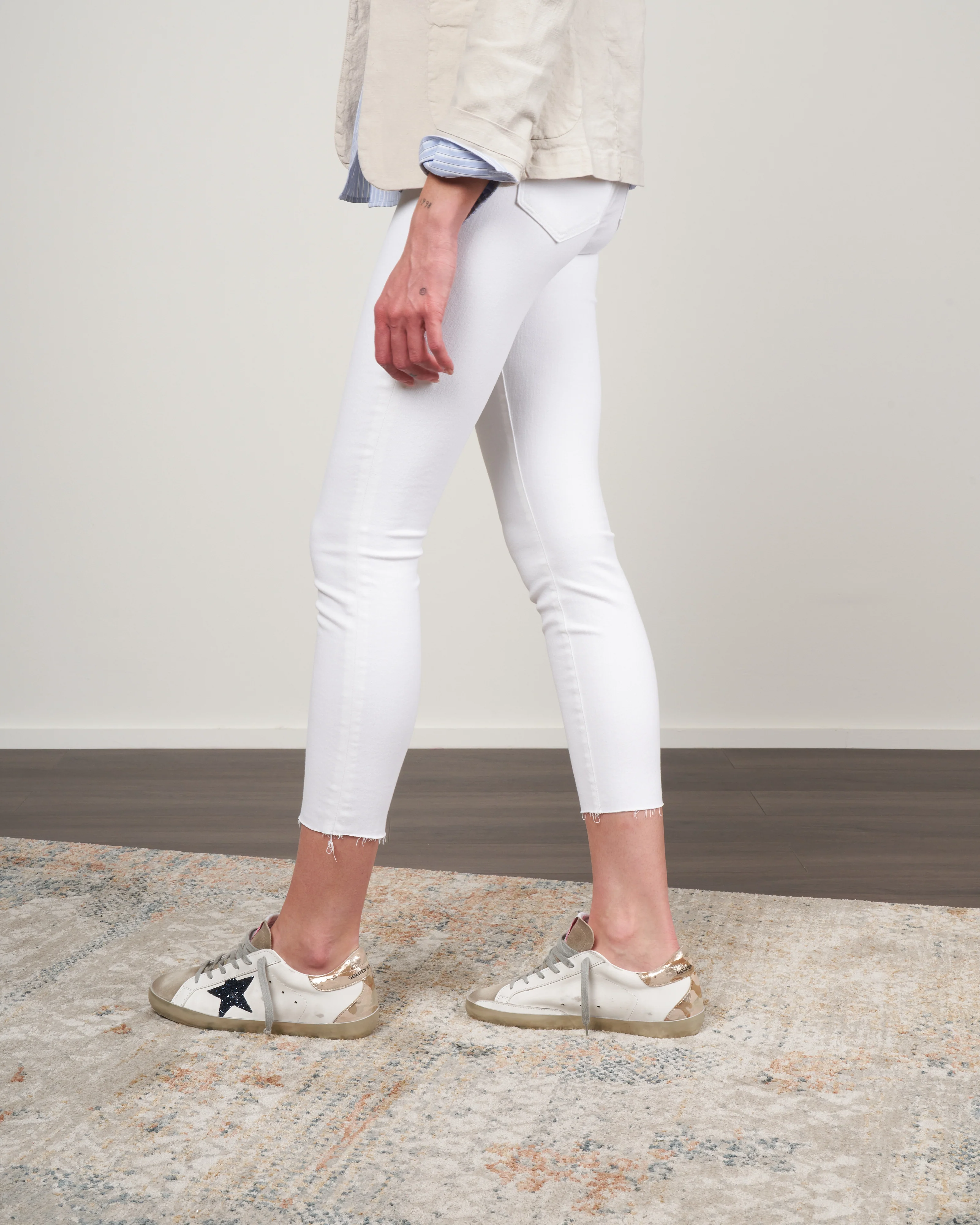 the easy fit jean -  white - Image 3