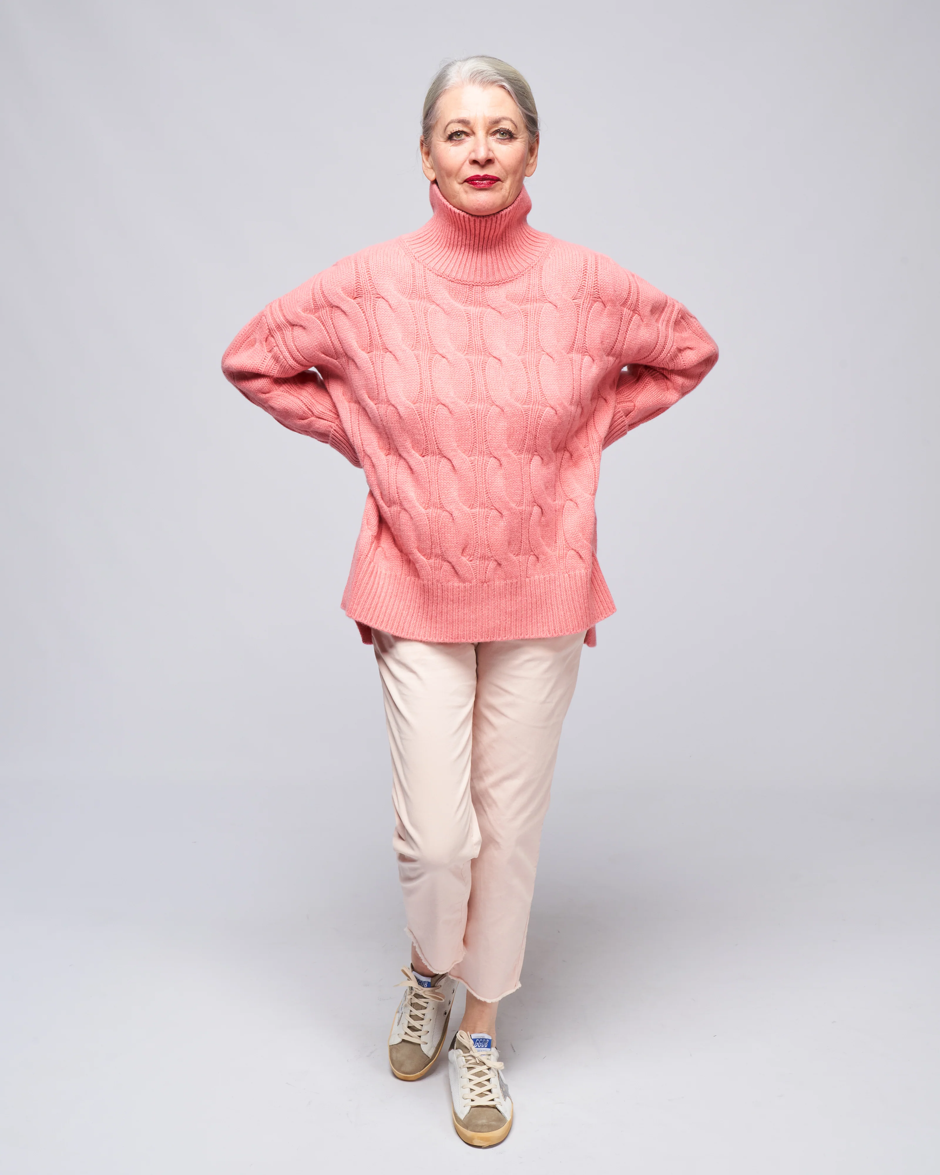 the italian chino - vintage rose - Image 2
