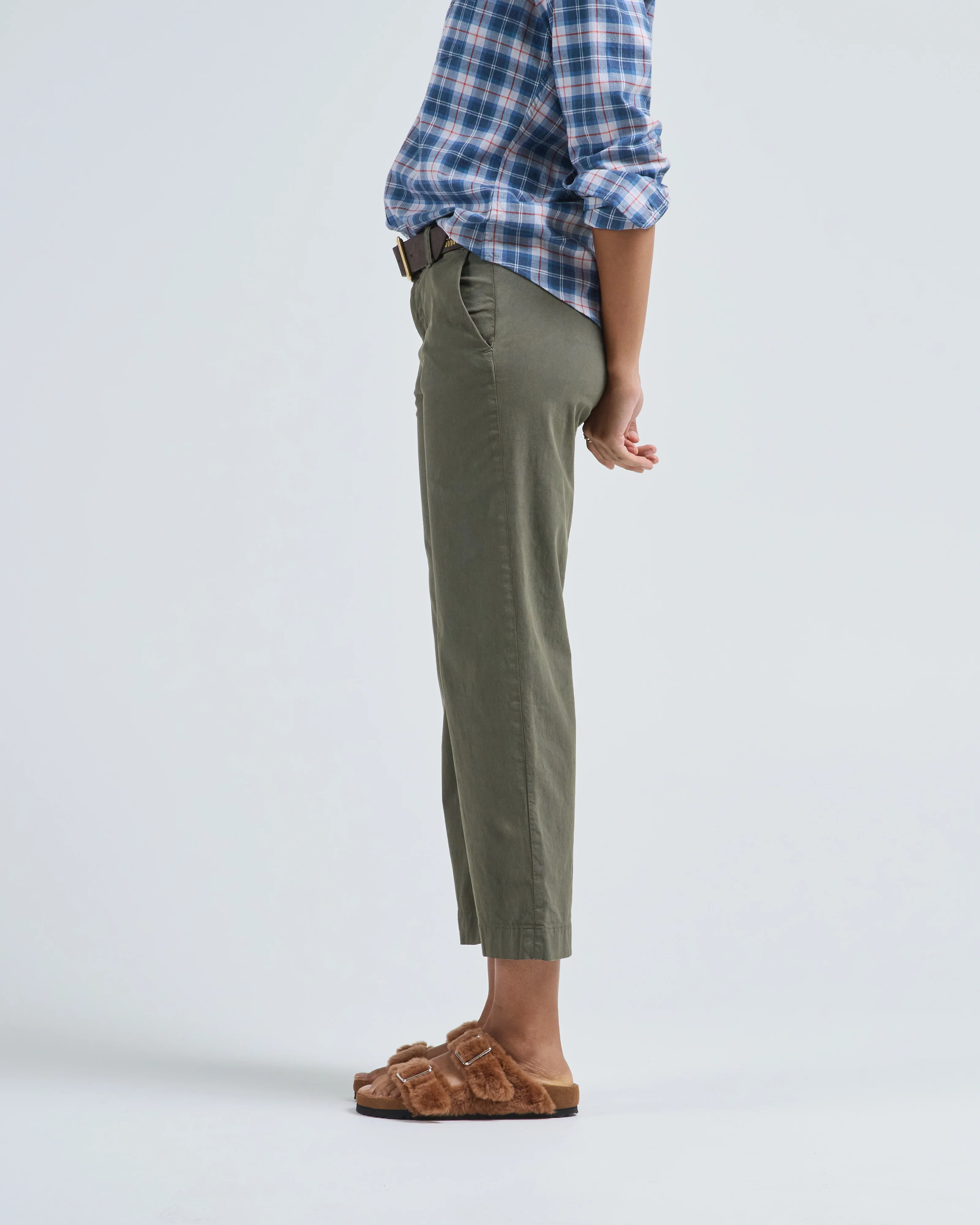 the italian wide leg chino - Image 3