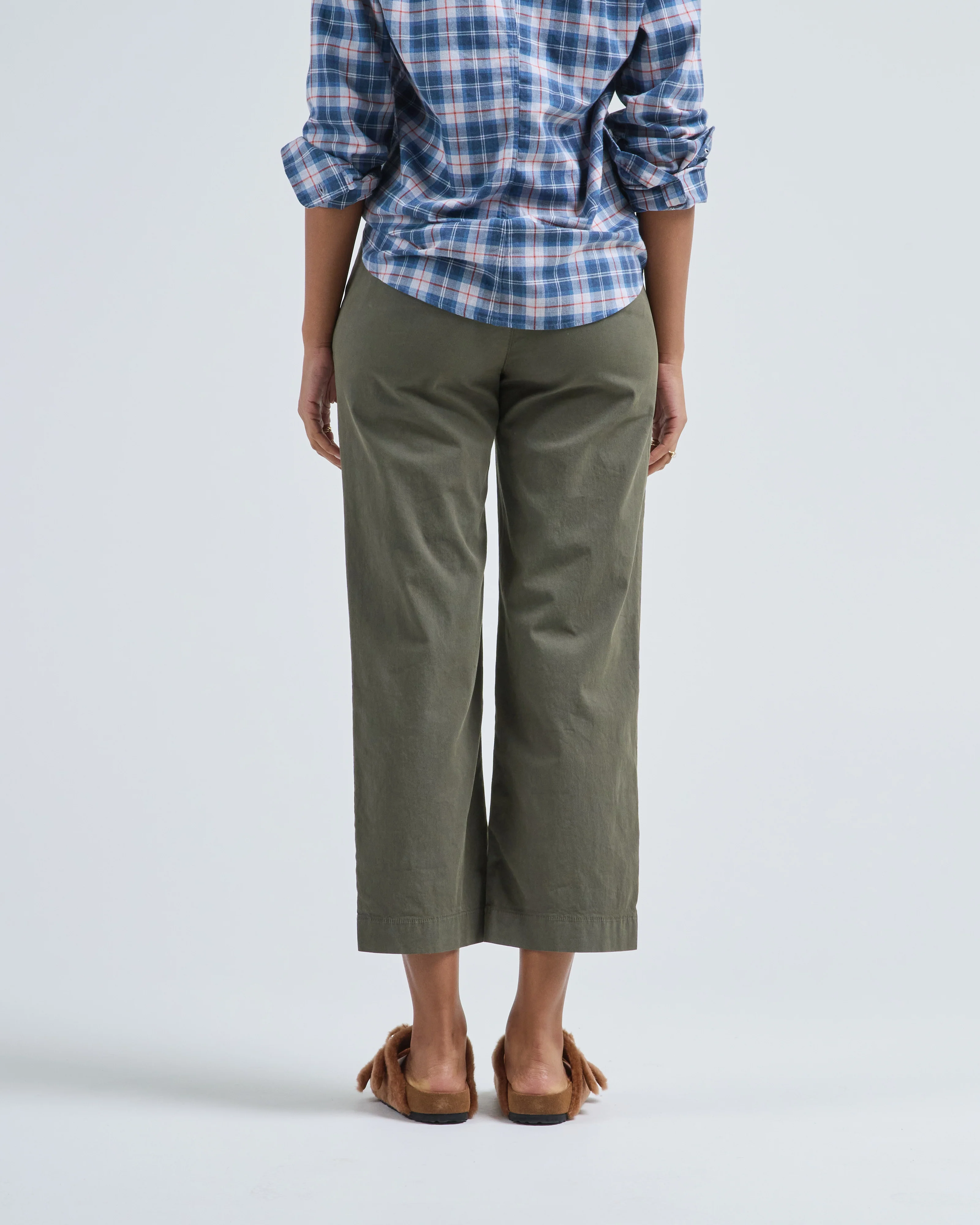 the italian wide leg chino - Image 4