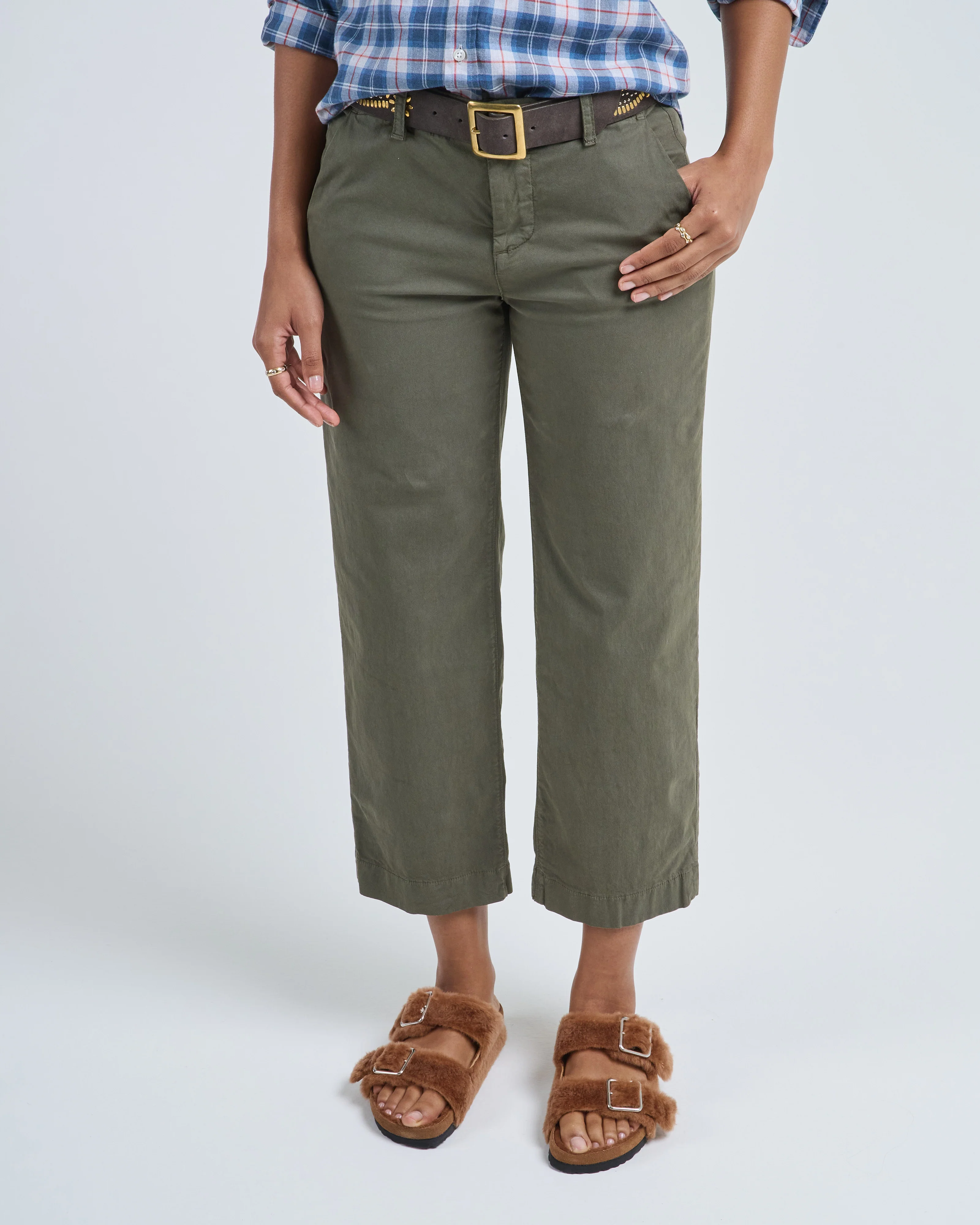 the italian wide leg chino - Image 5