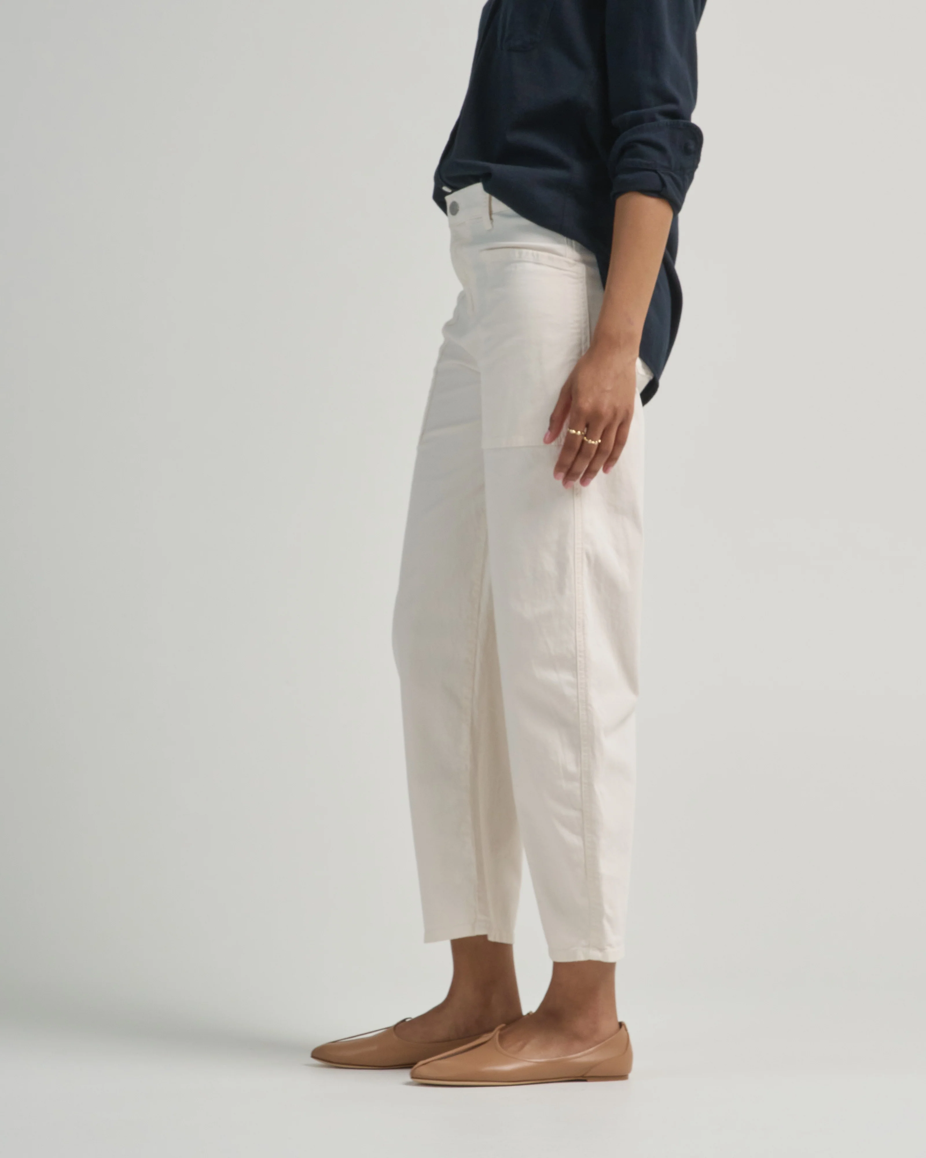 bray twill barrel pant - Image 3
