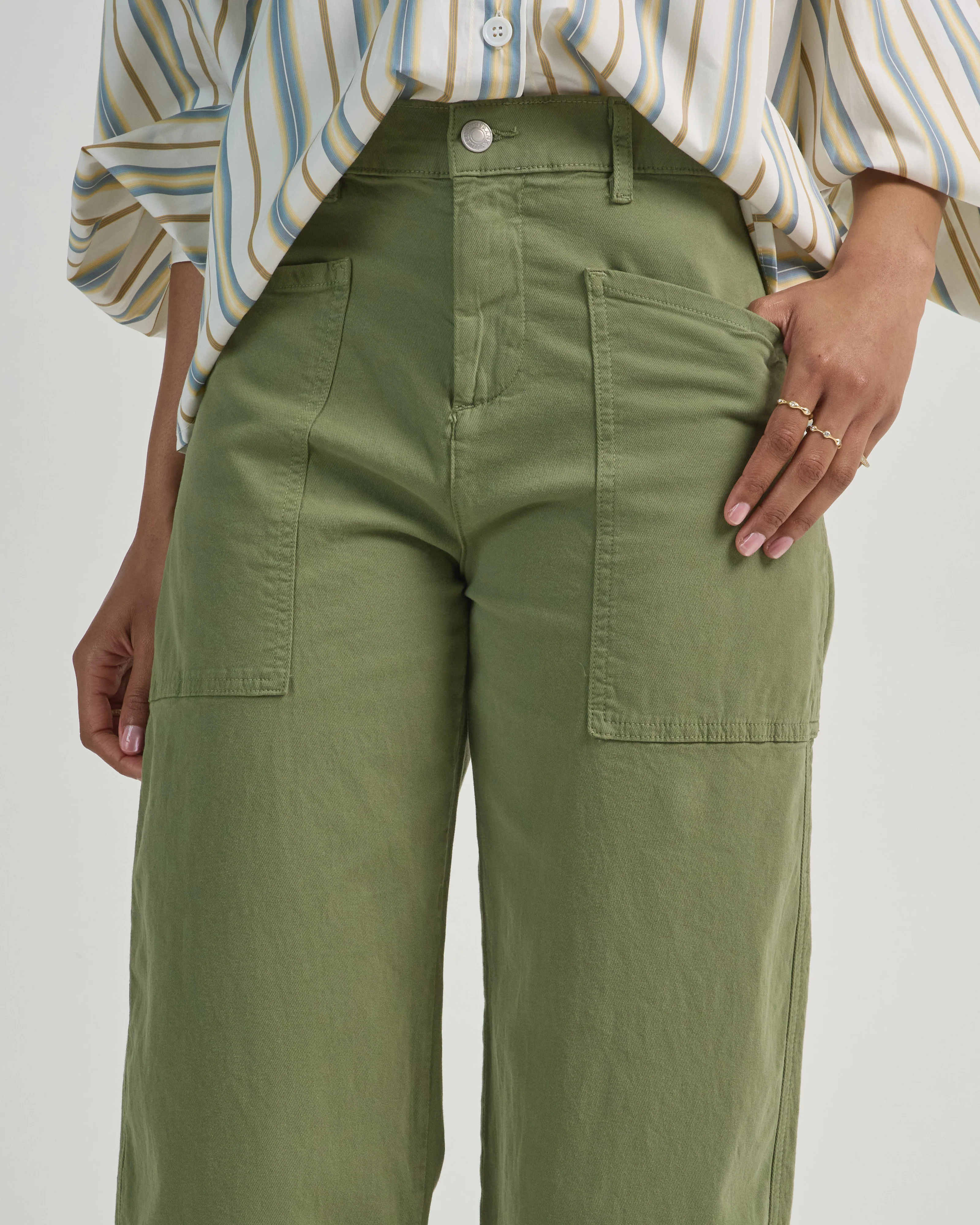 bray twill barrel pant - Image 2