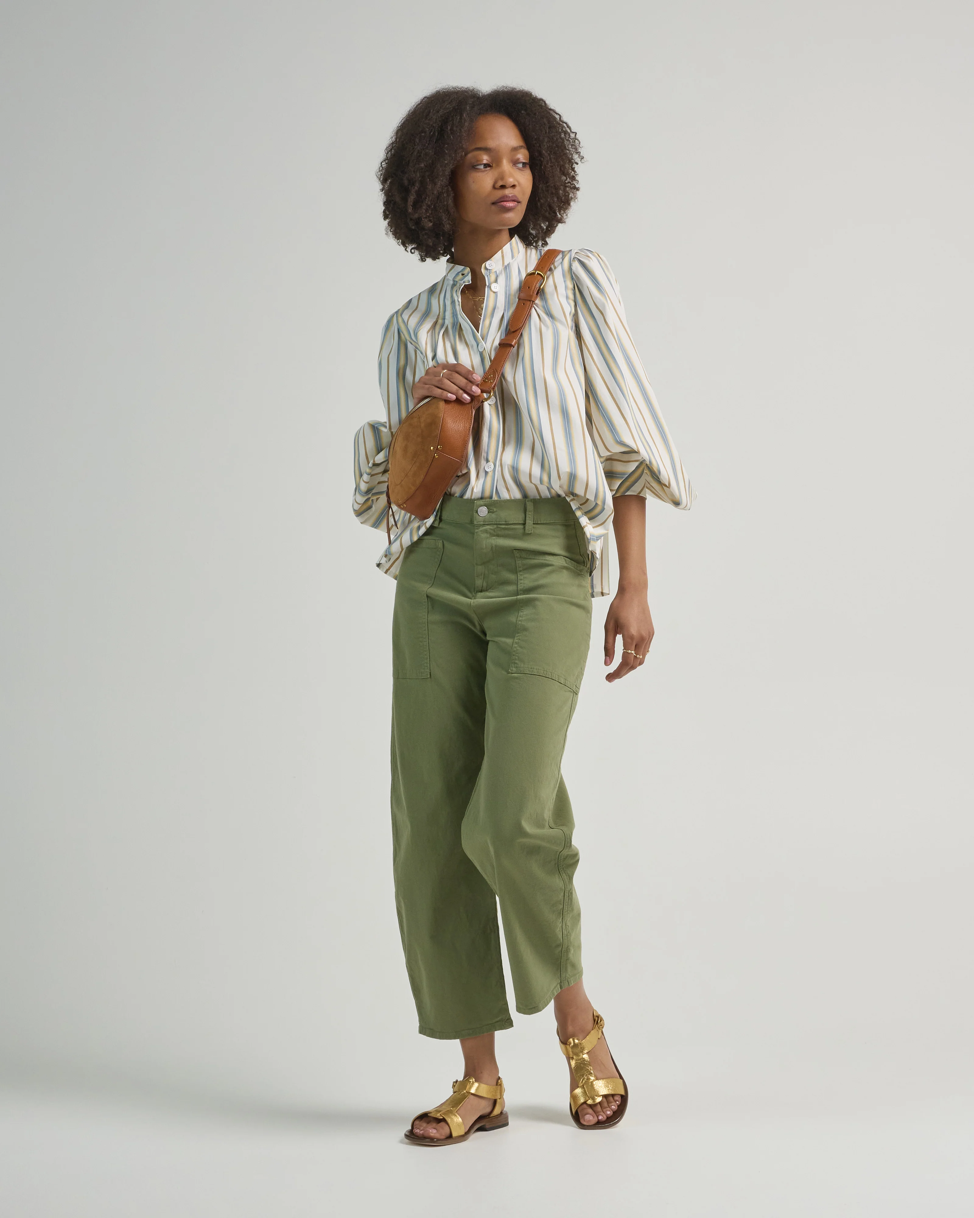 bray twill barrel pant - Image 5