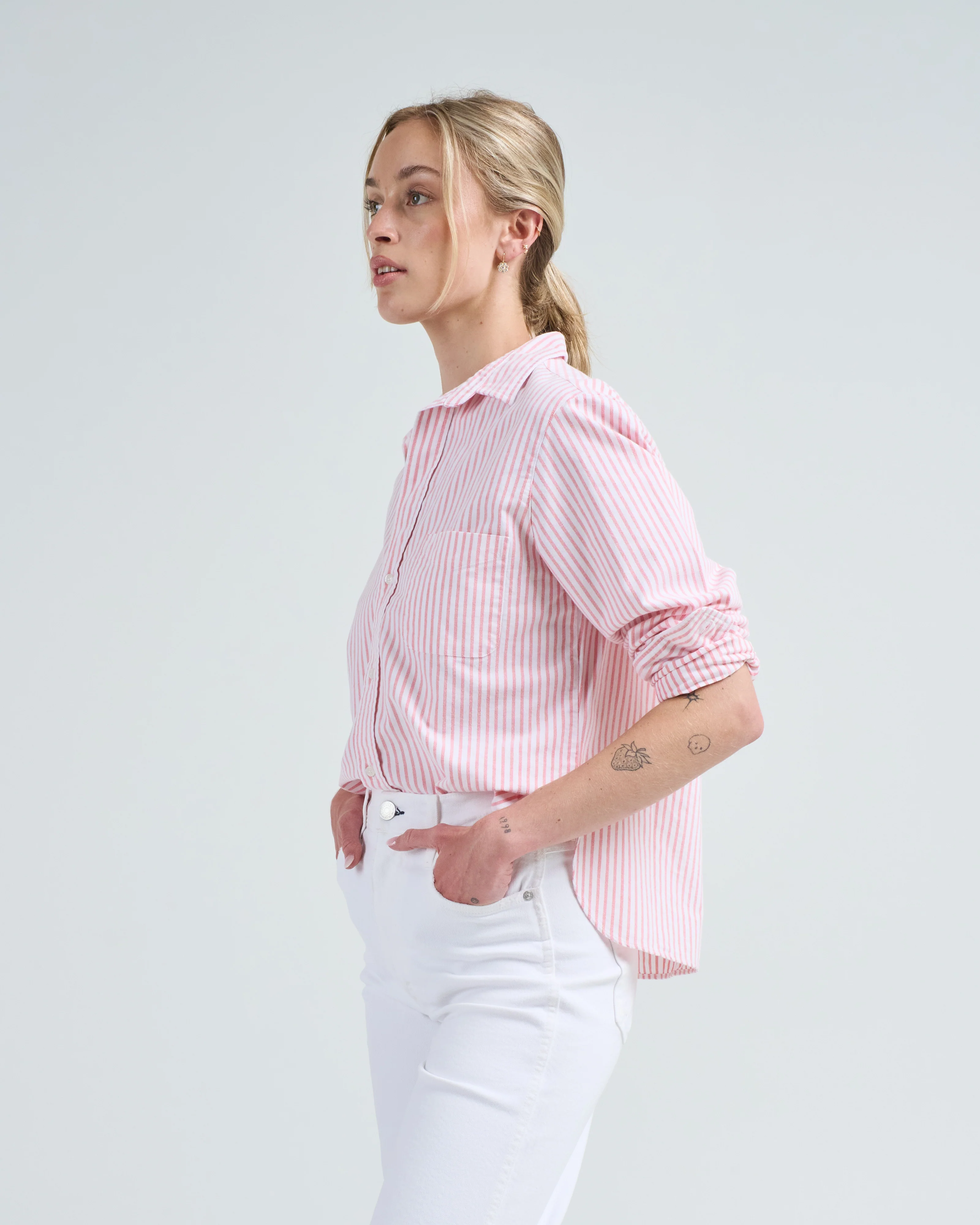 silvio untuckable button-up shirt - Image 3