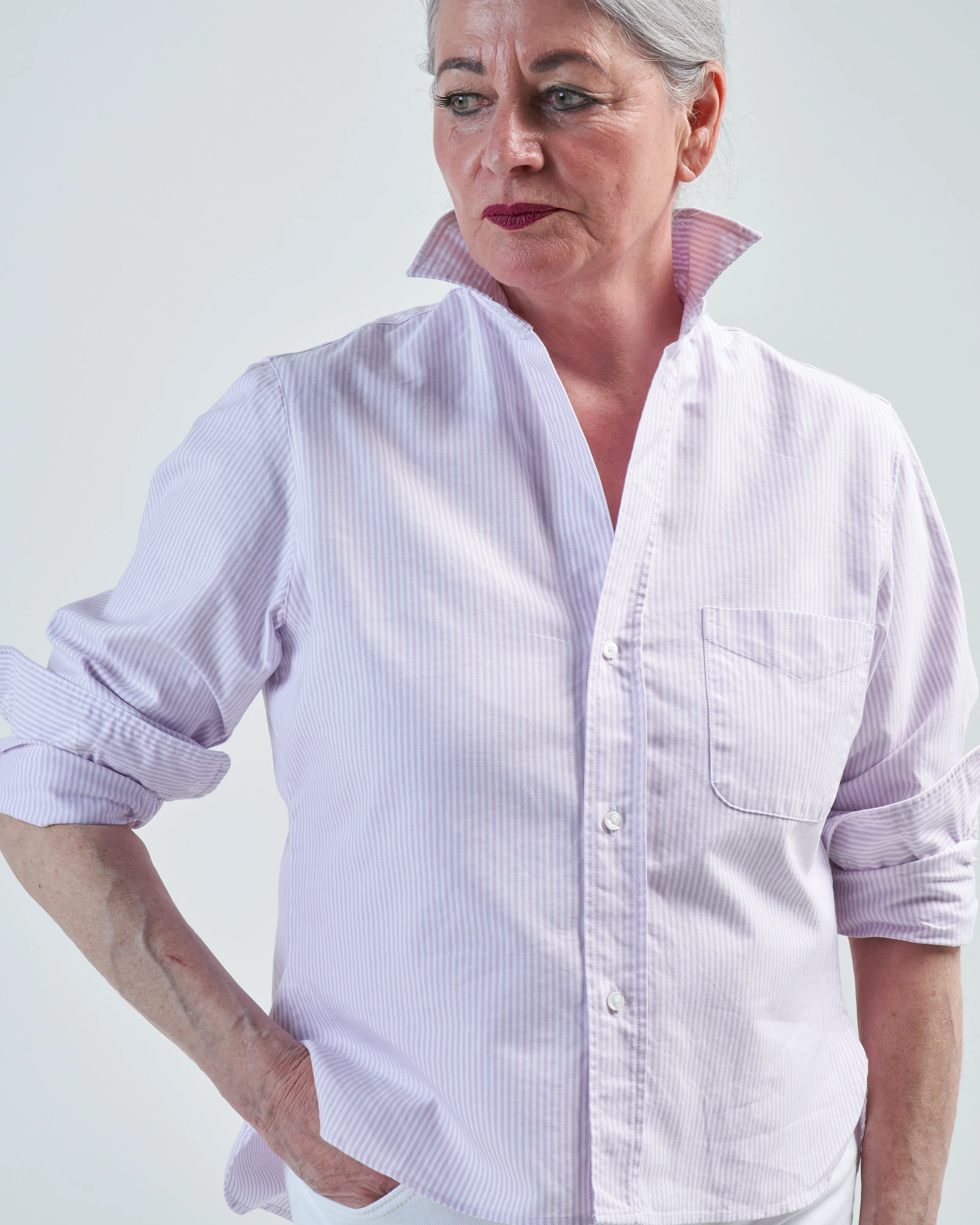 silvio untuckable button-up shirt - Image 4