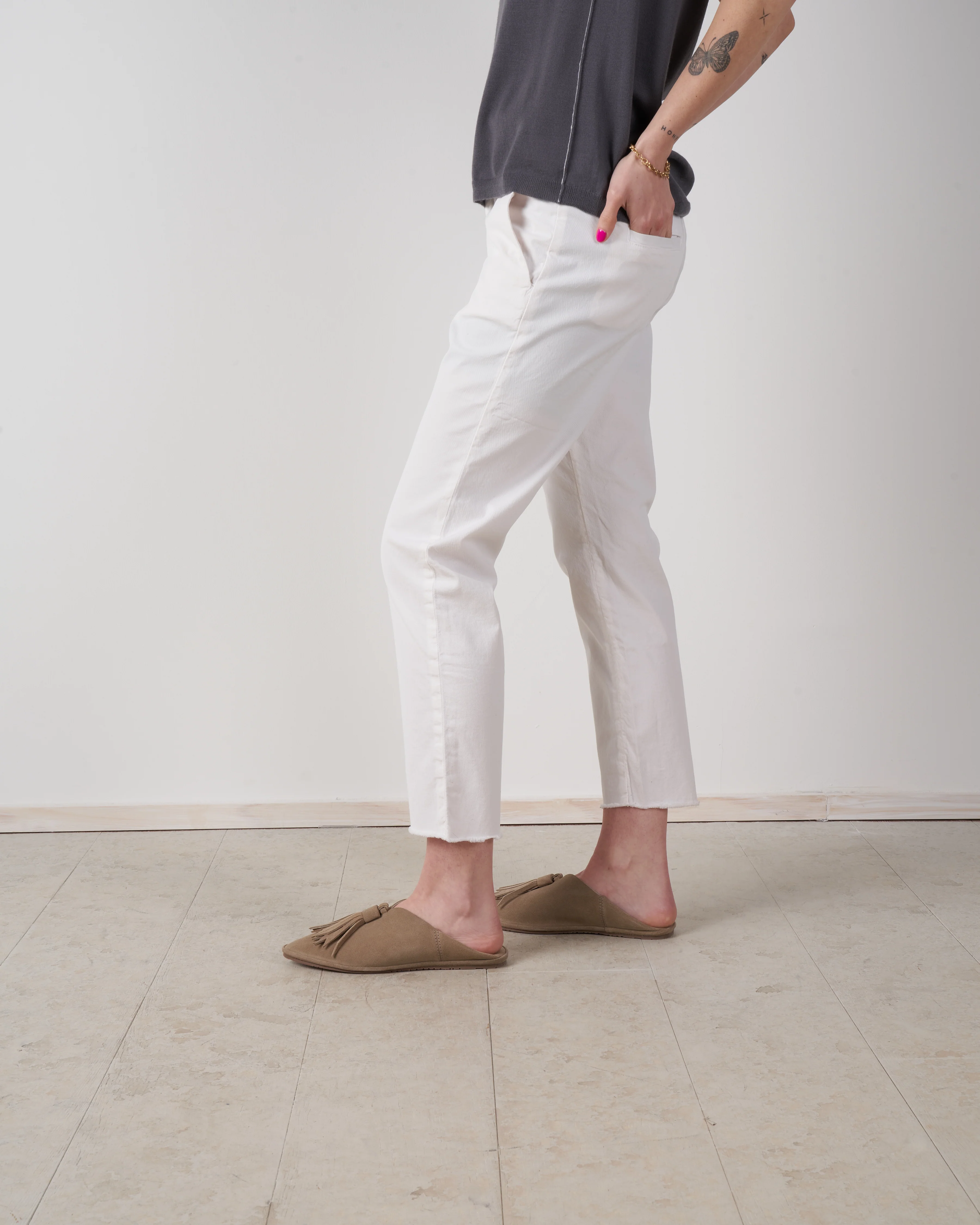 wicklow pant - chalk - Image 2