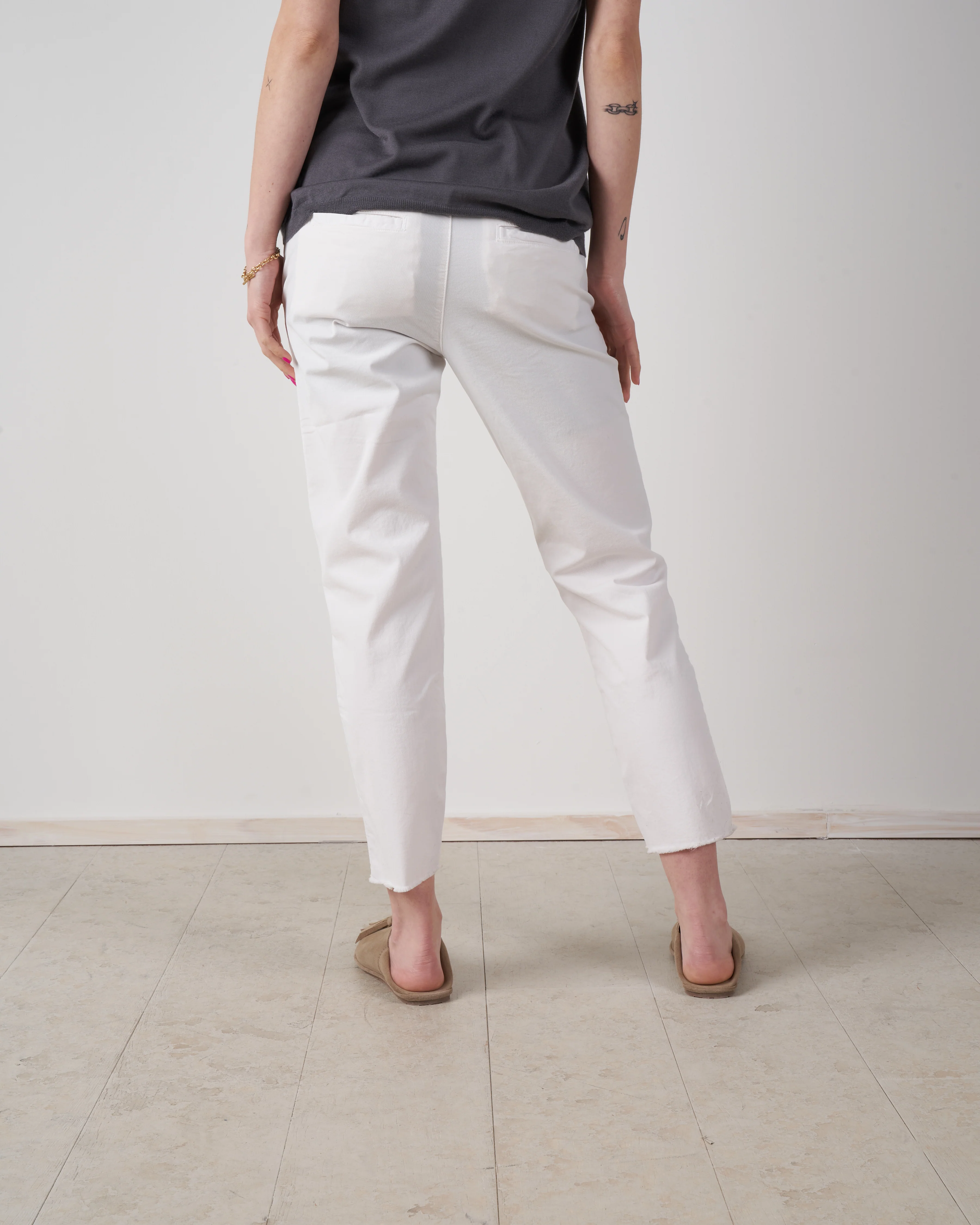 wicklow pant - chalk - Image 3