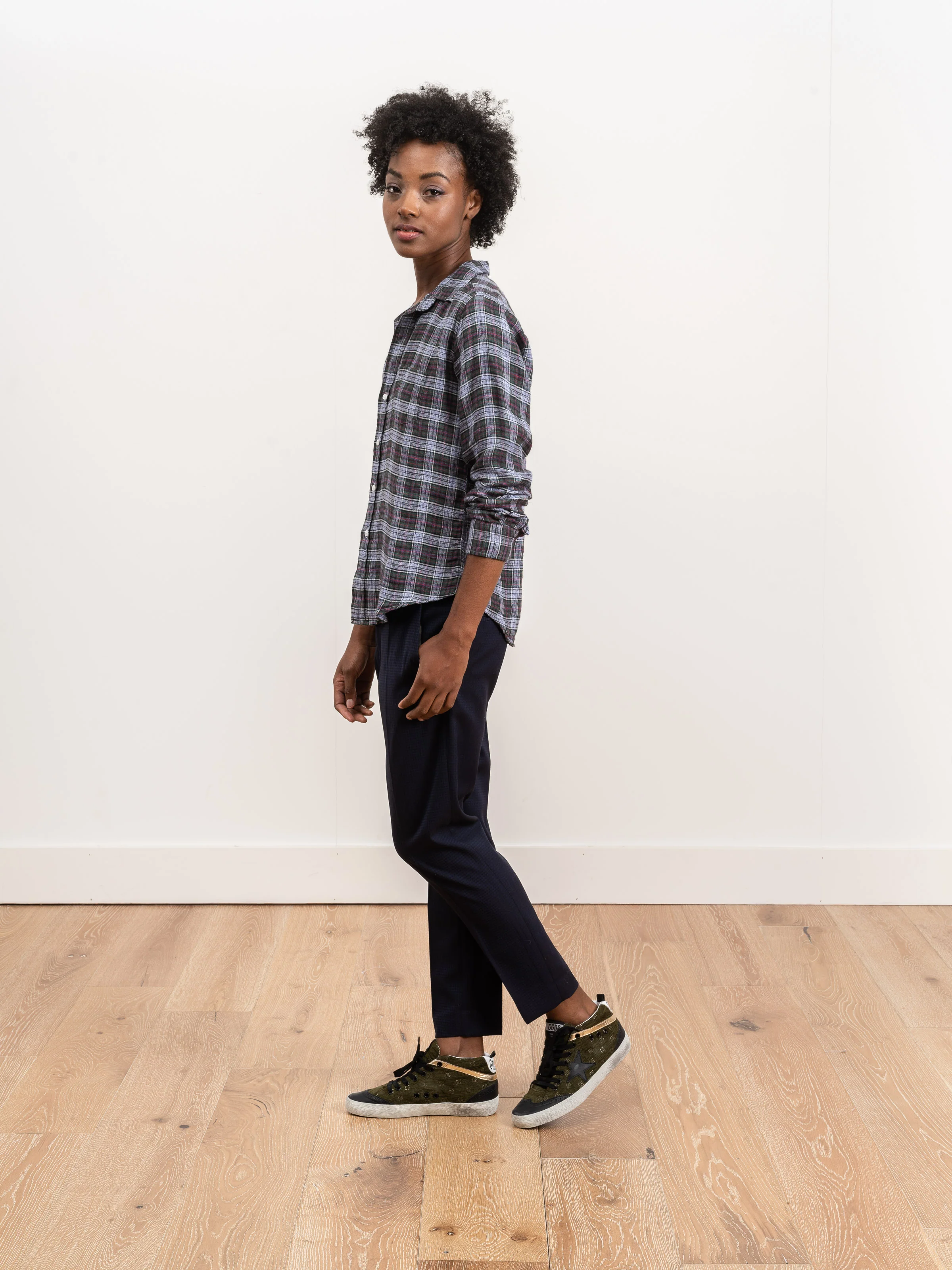barry shirt - blue/red/green plaid - Image 2