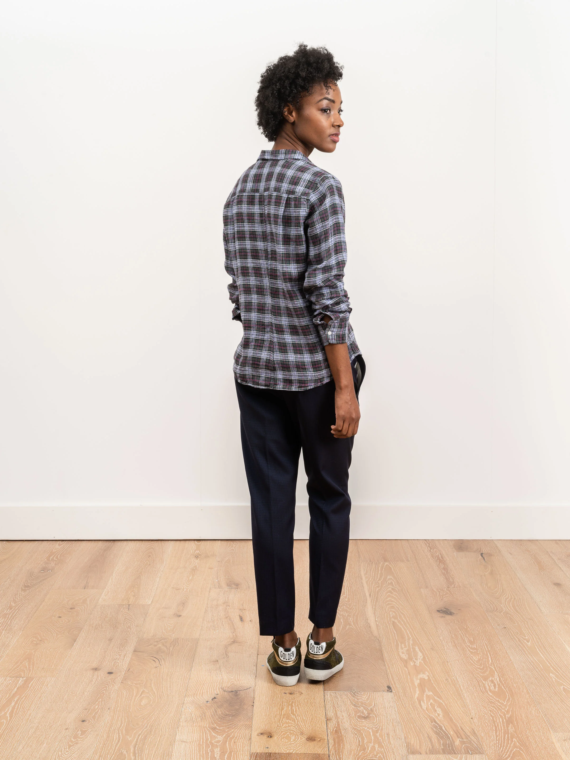 barry shirt - blue/red/green plaid - Image 3