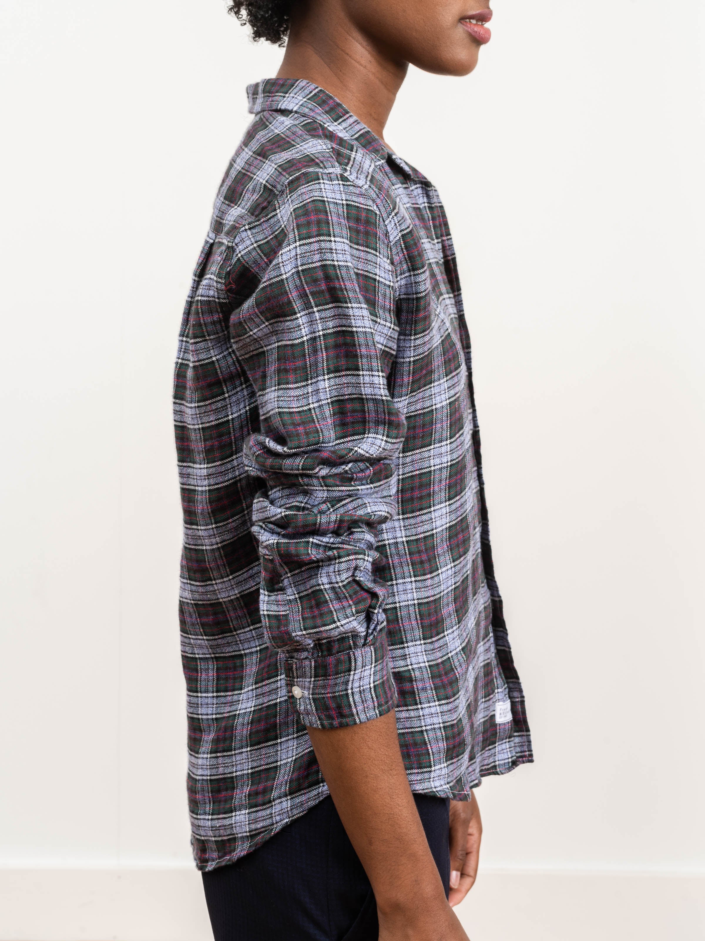 barry shirt - blue/red/green plaid - Image 5