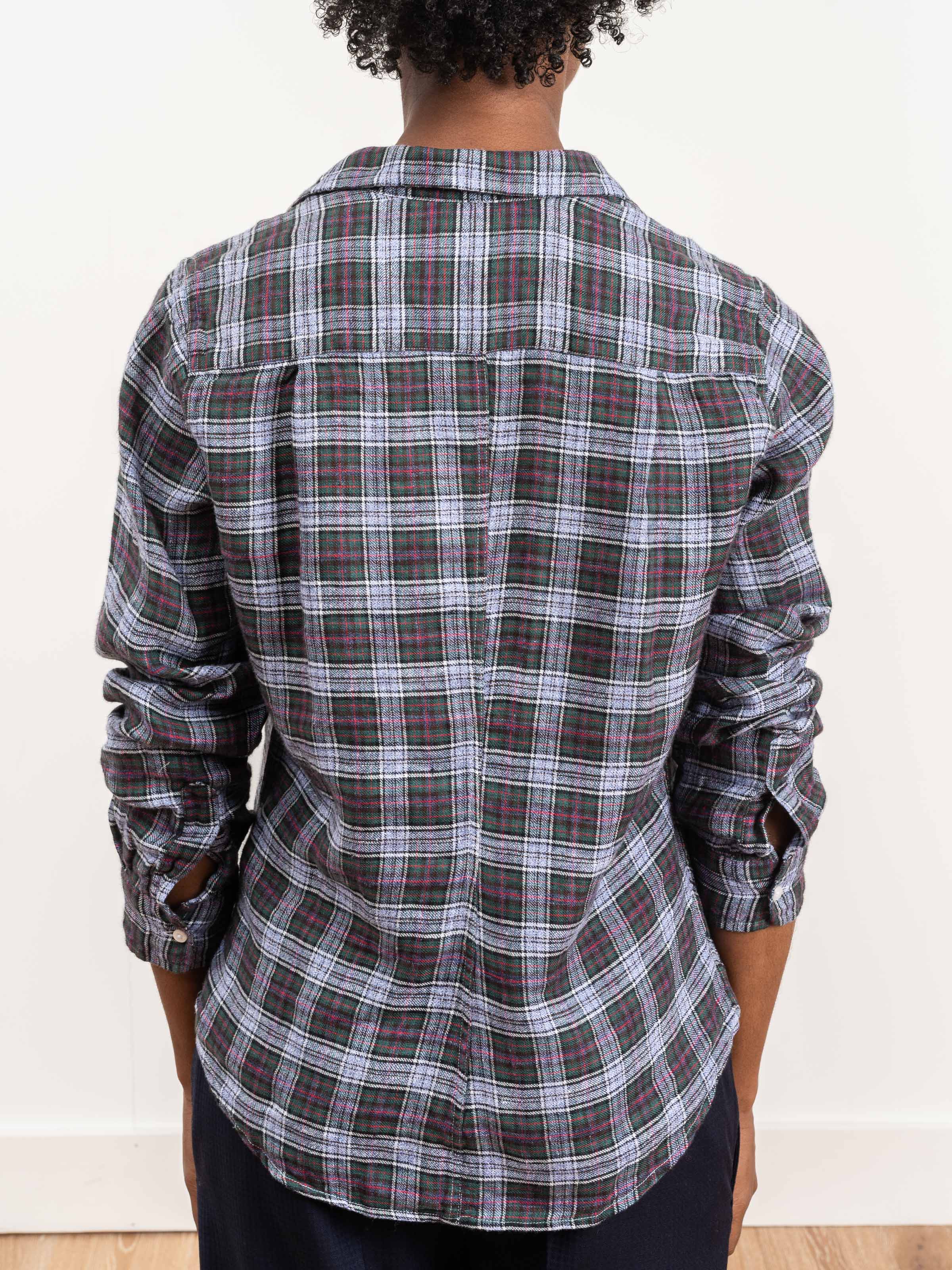 barry shirt - blue/red/green plaid - Image 6