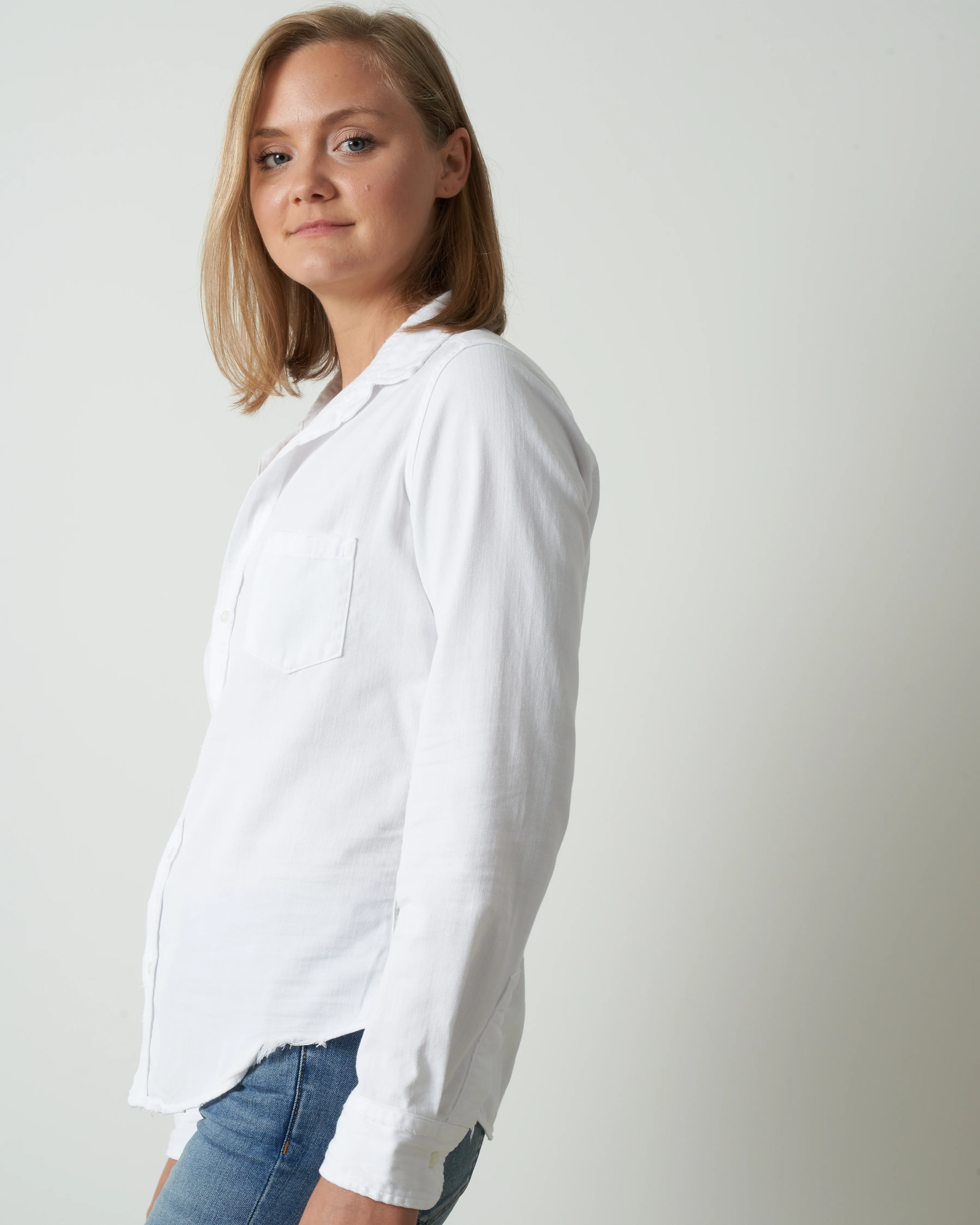 barry - white tattered wash denim - Image 2