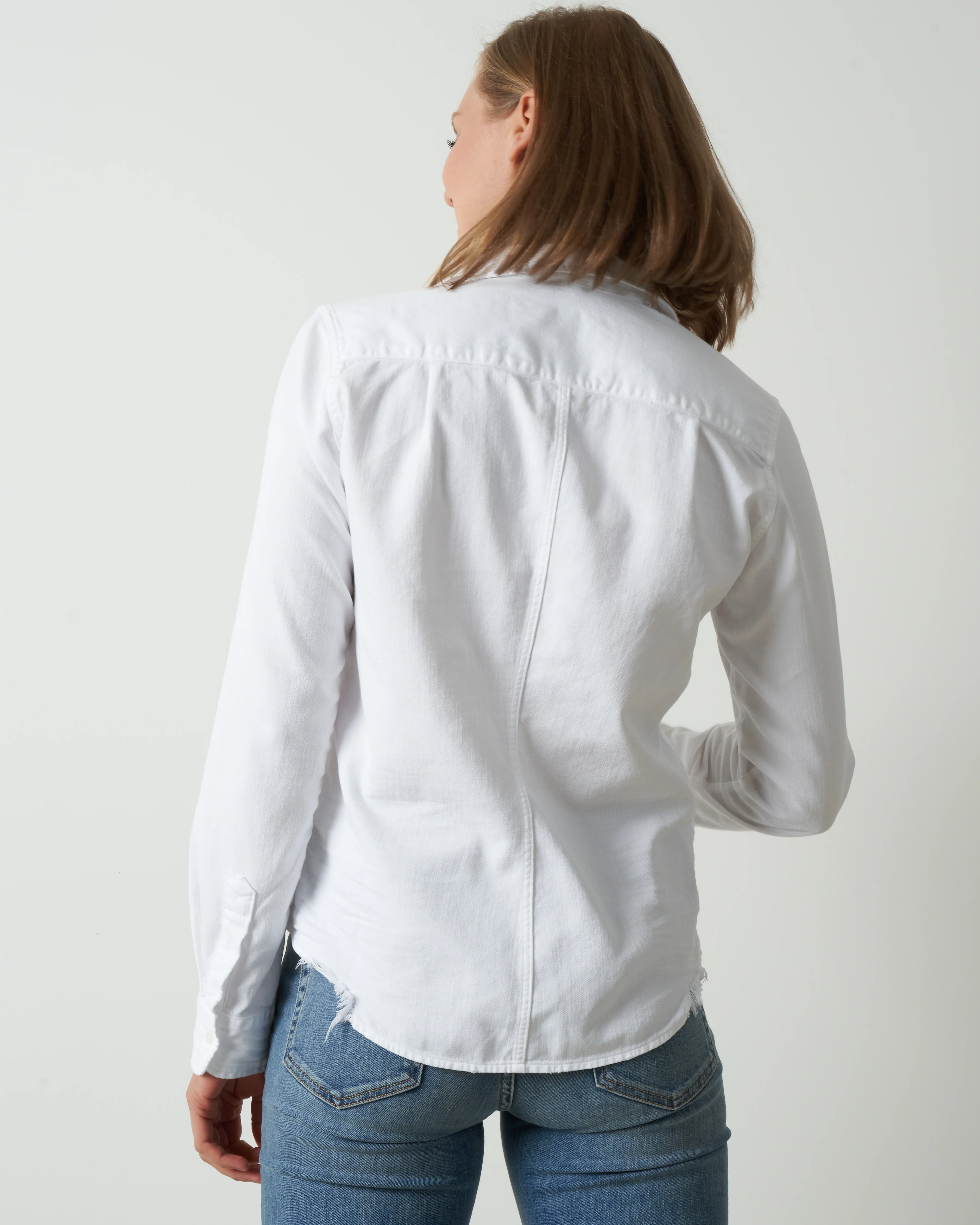barry - white tattered wash denim - Image 3