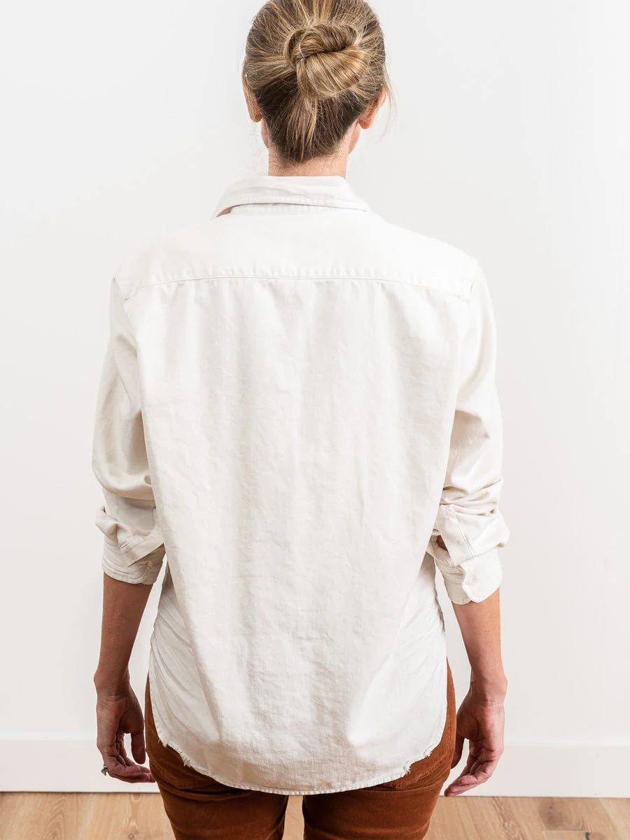 eileen shirt - vintage white - Image 6