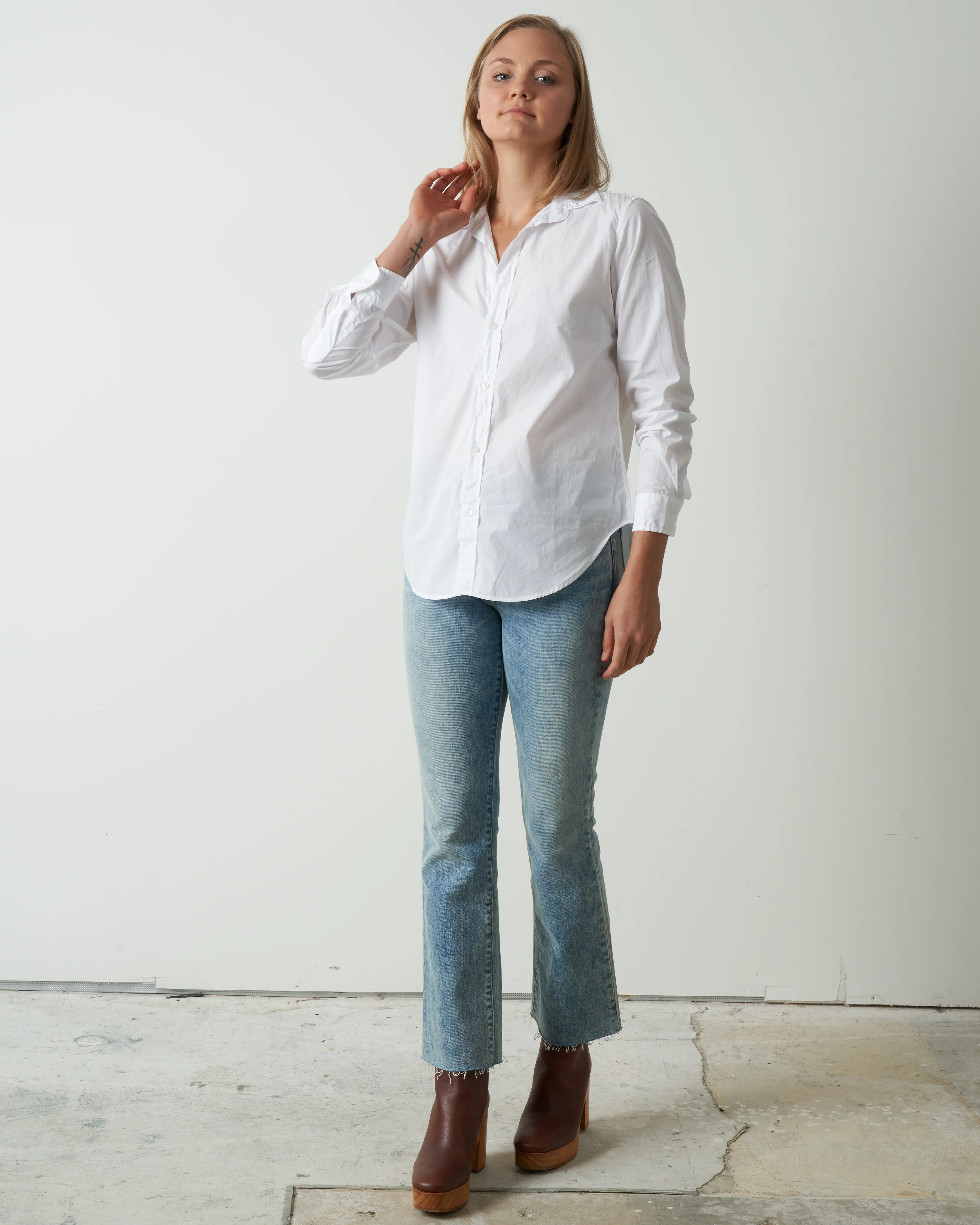 frank button down - white - Image 2