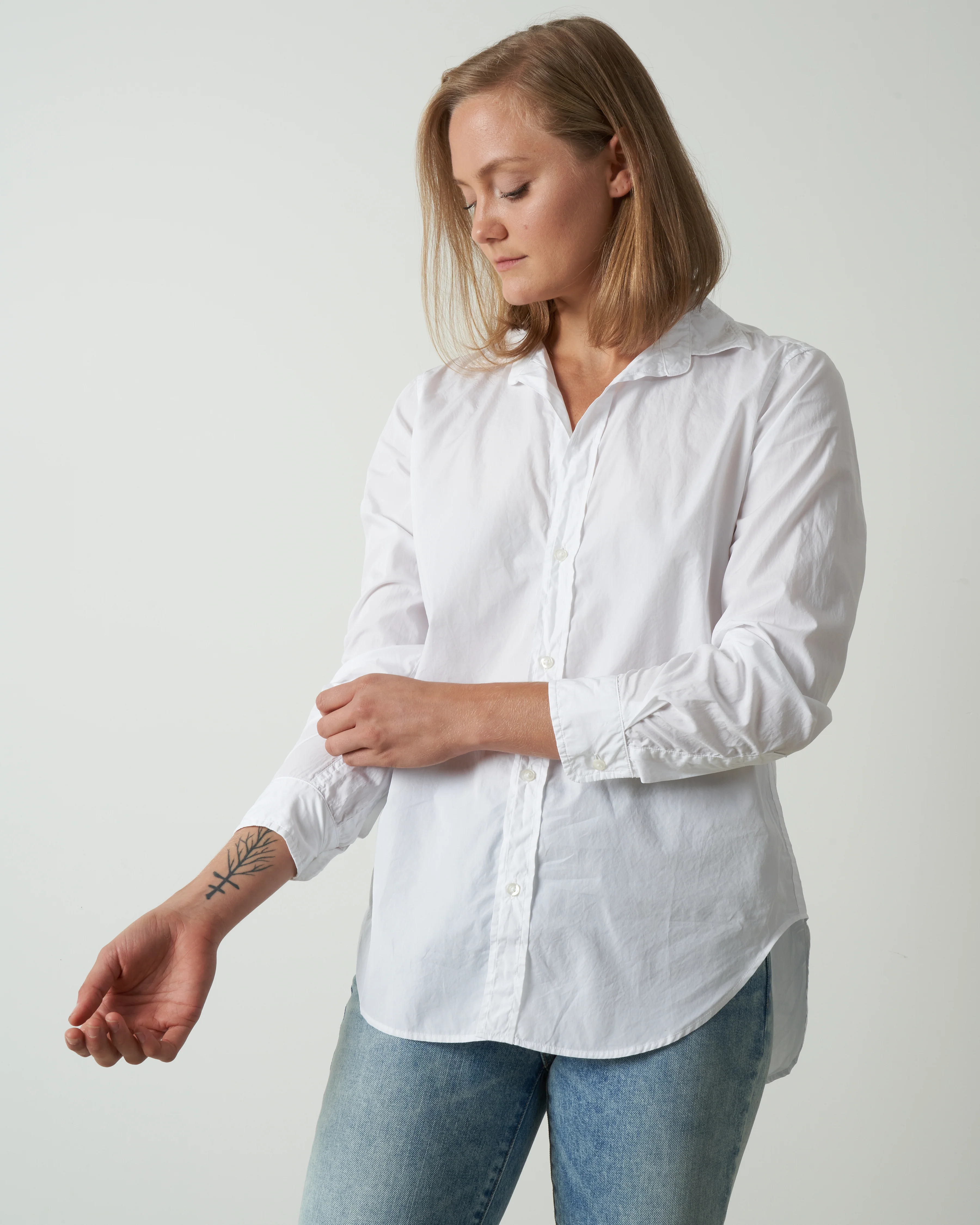 frank button down - white - Image 4