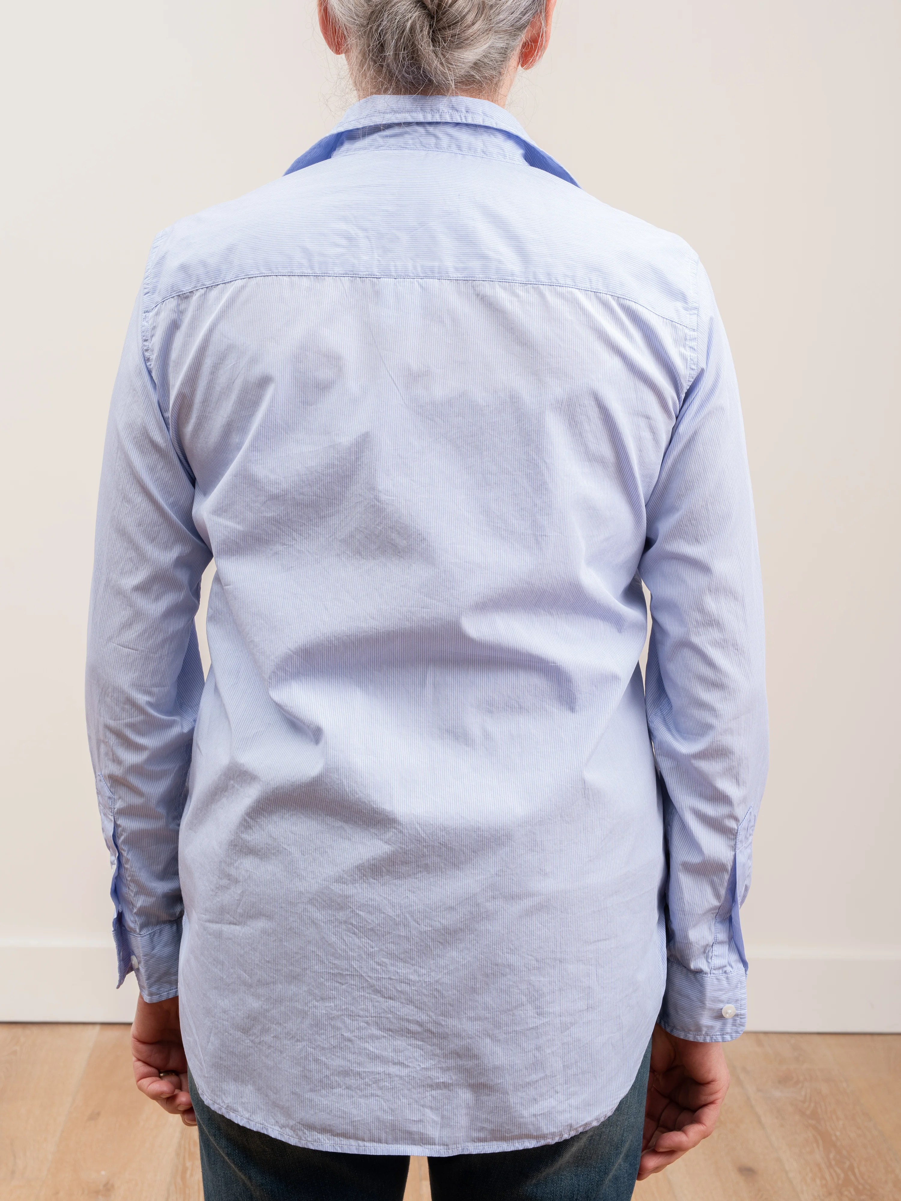 frank shirt - thin blue stripe - Image 6