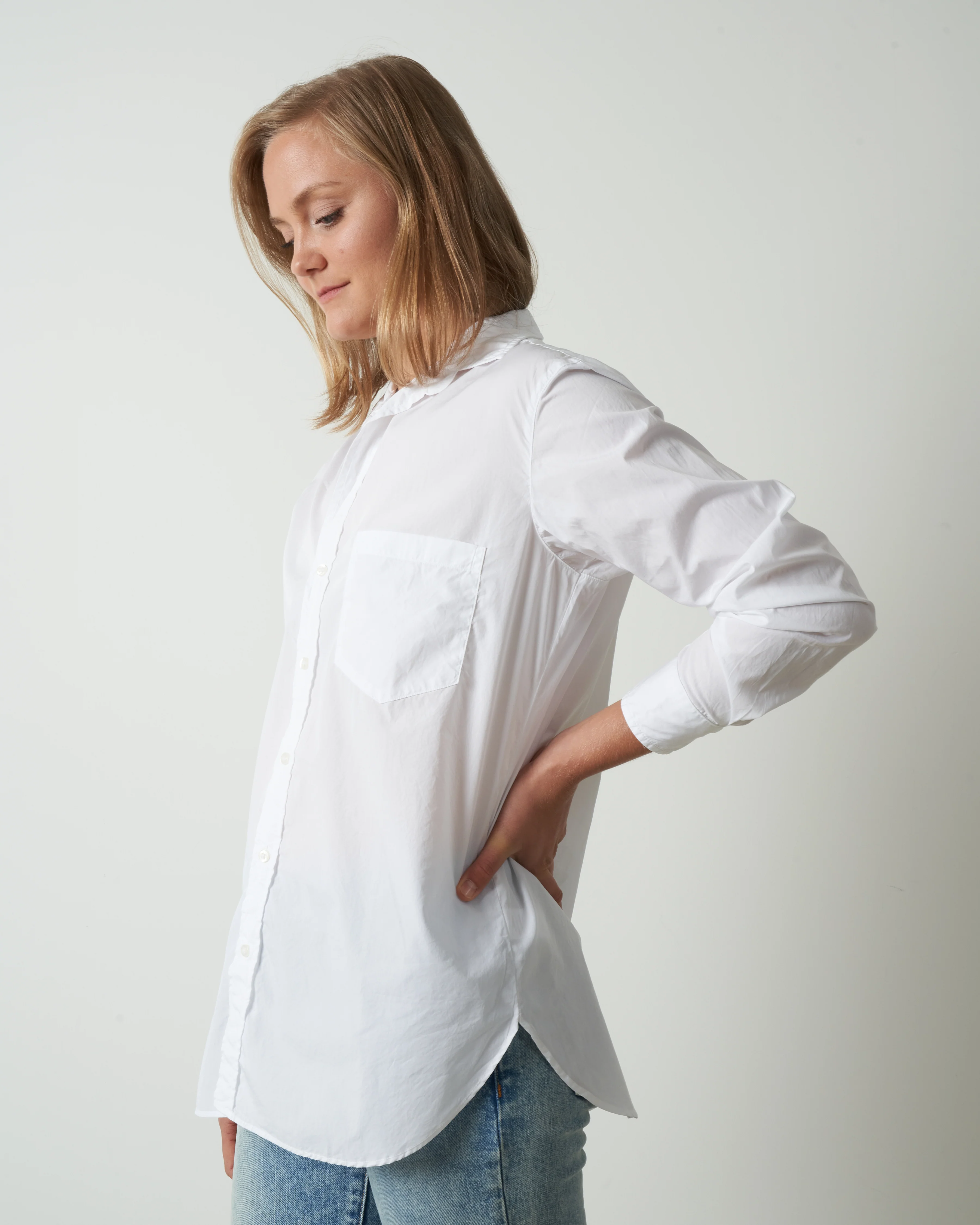 joedy button down - white - Image 2