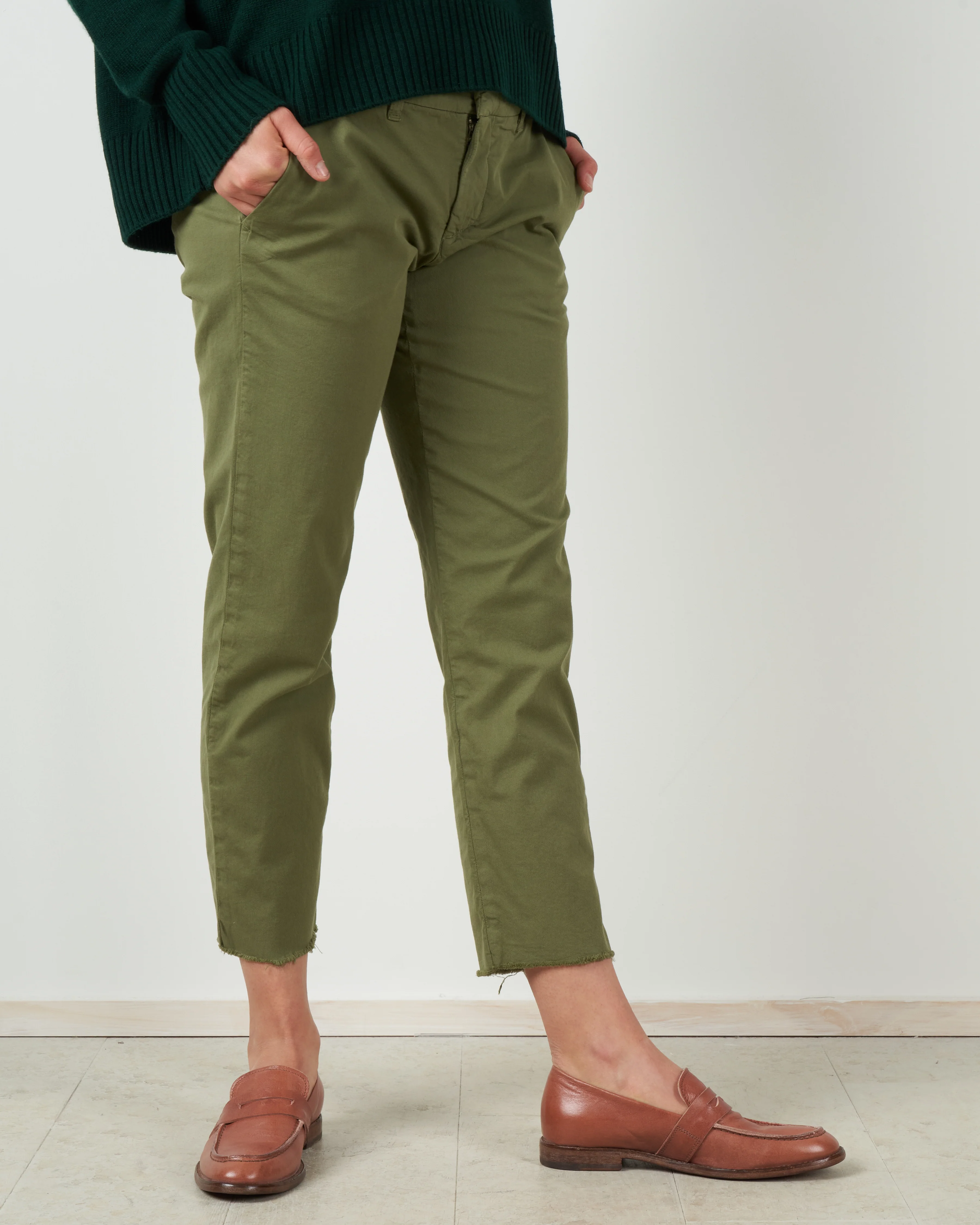 wicklow italian chino - army
