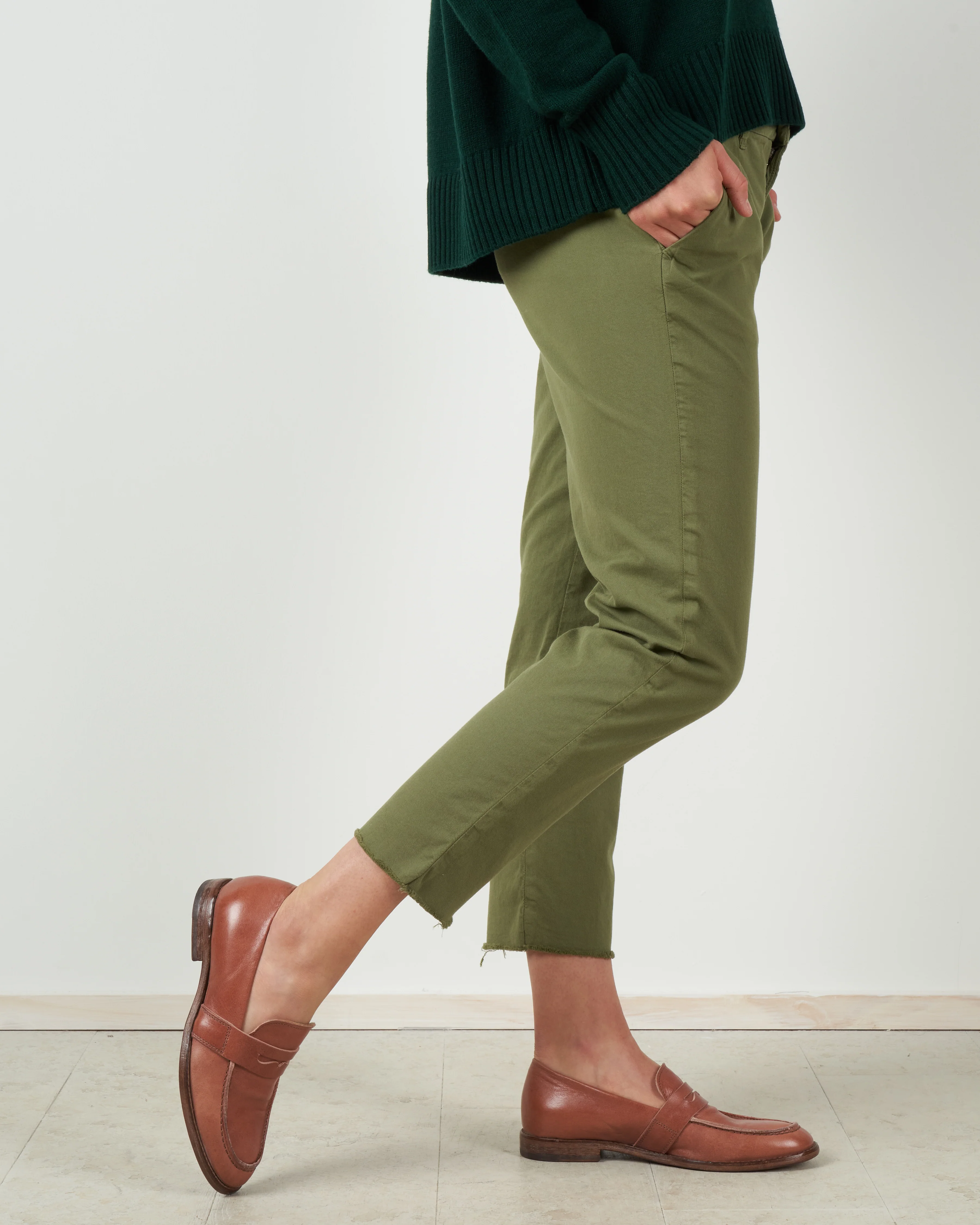 wicklow italian chino - army - Image 2