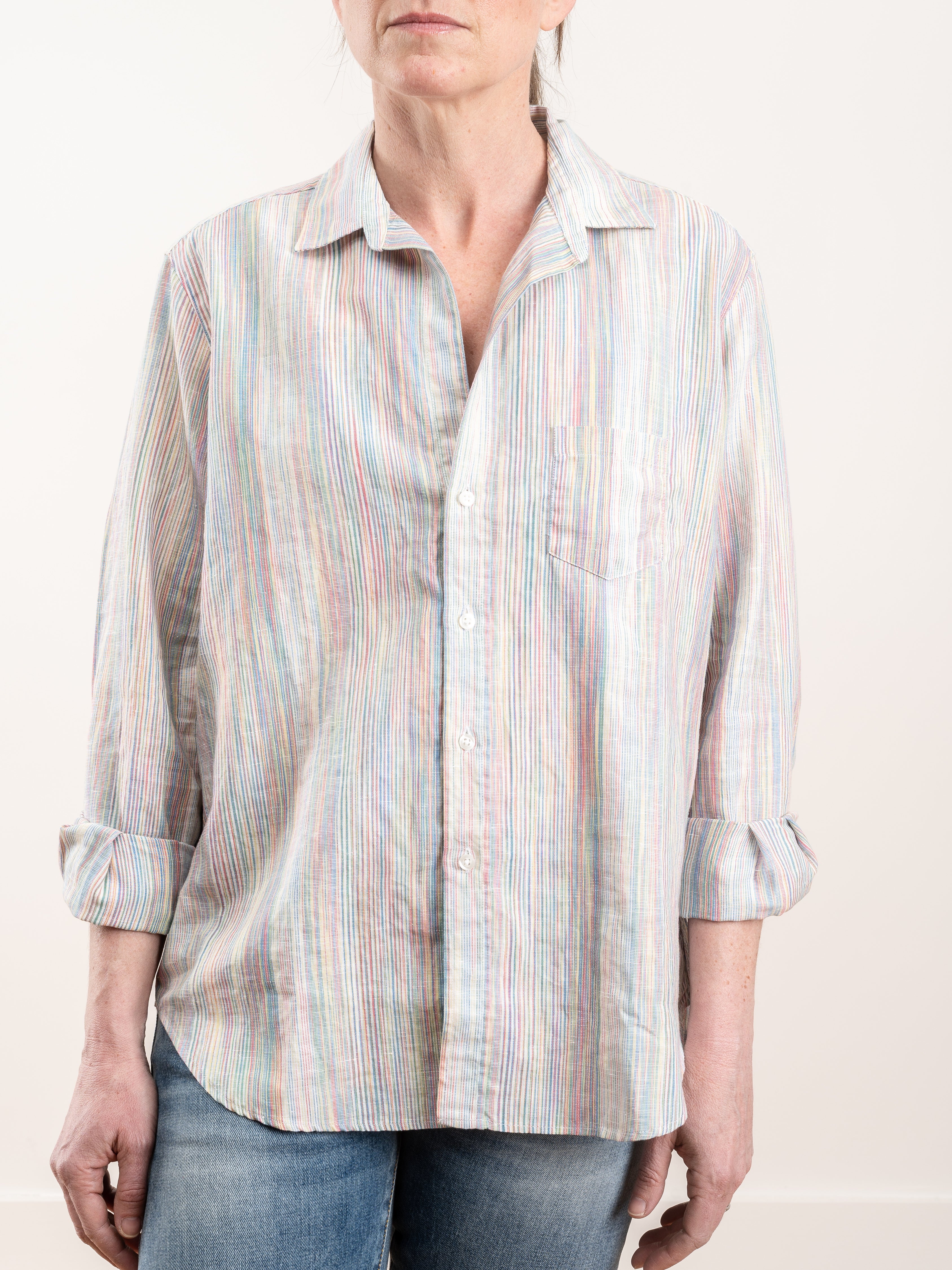 eileen button down - rainbow - Image 3