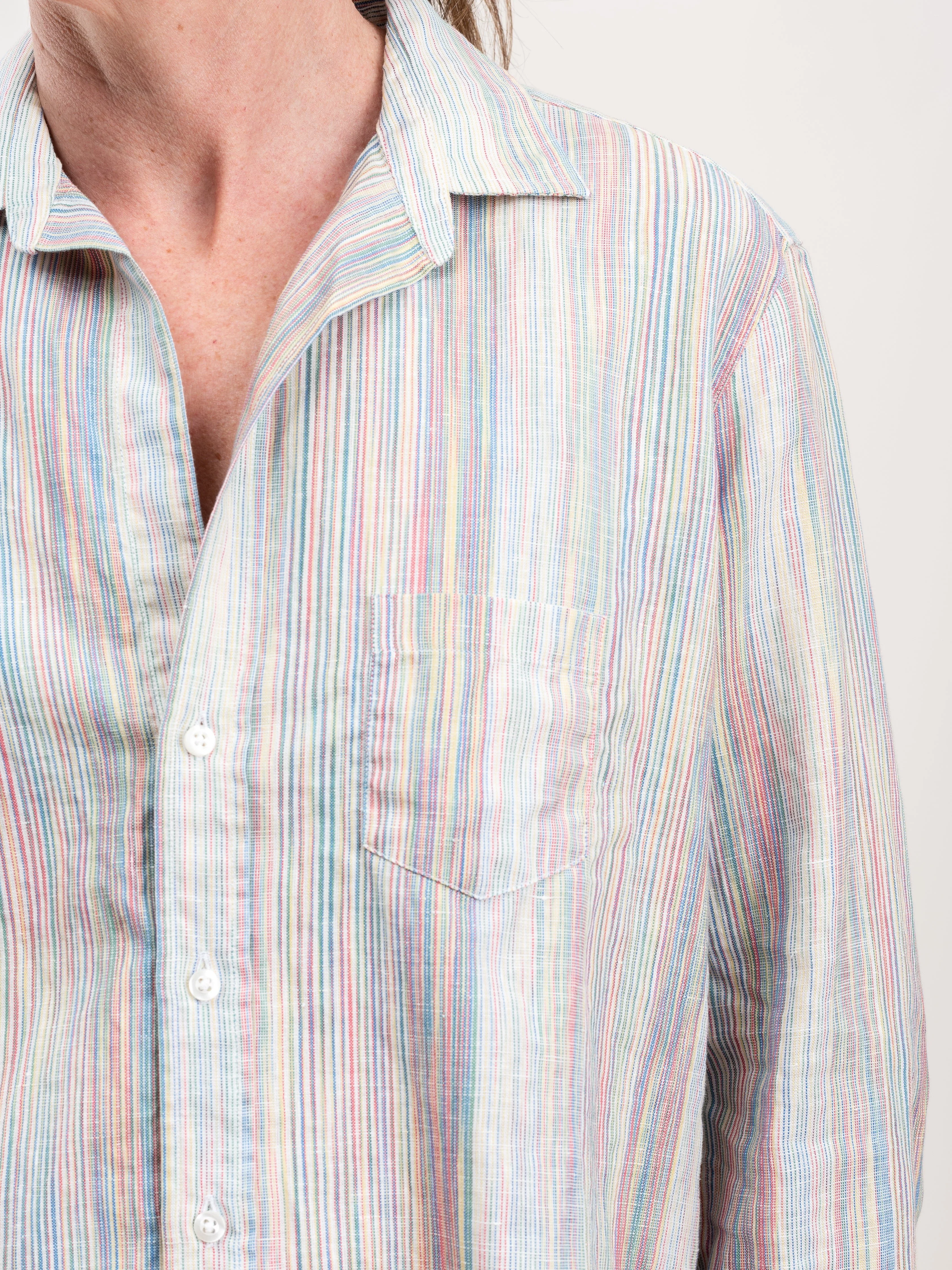 eileen button down - rainbow - Image 6
