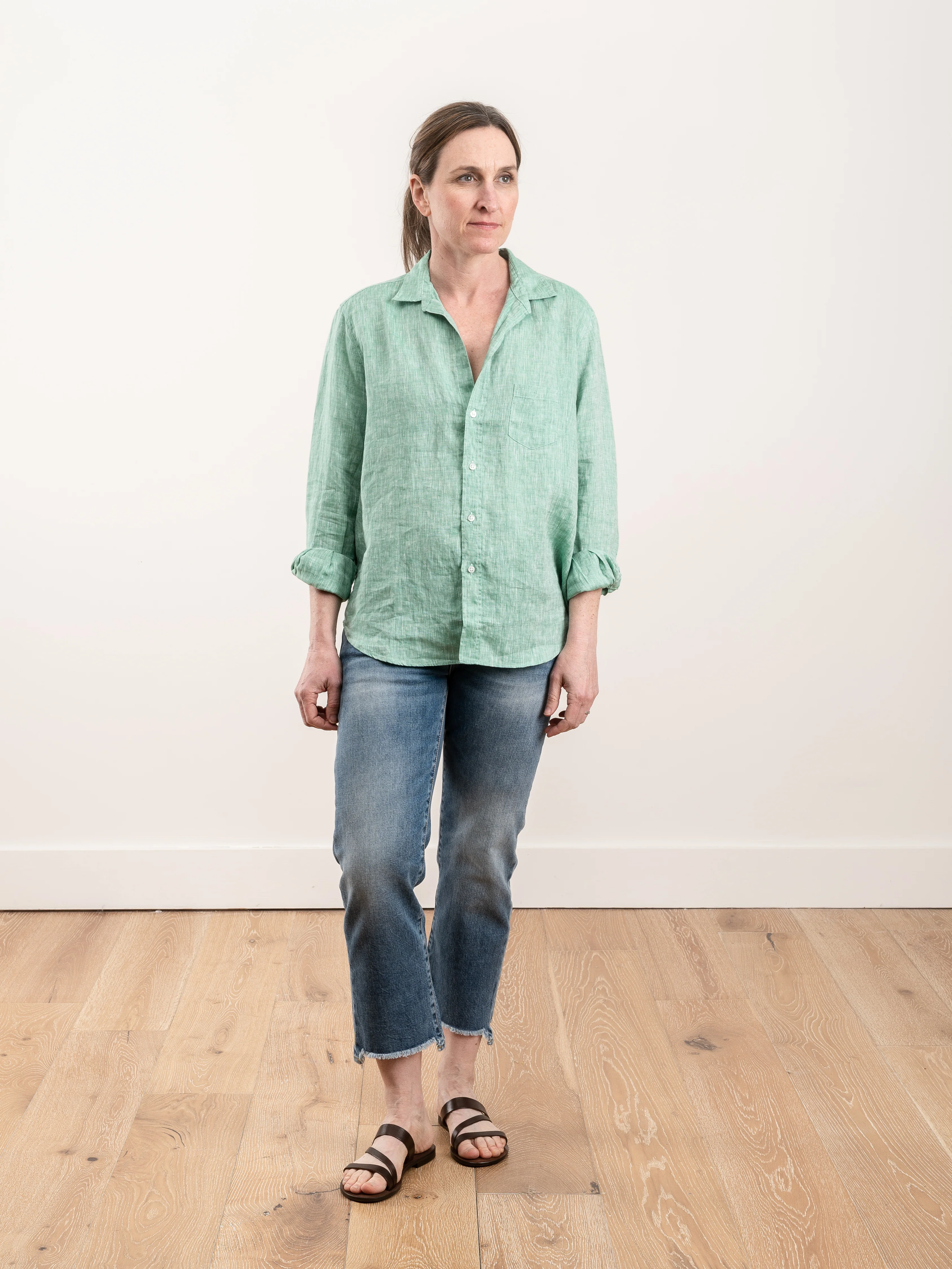 barry button down - sea green - Image 2