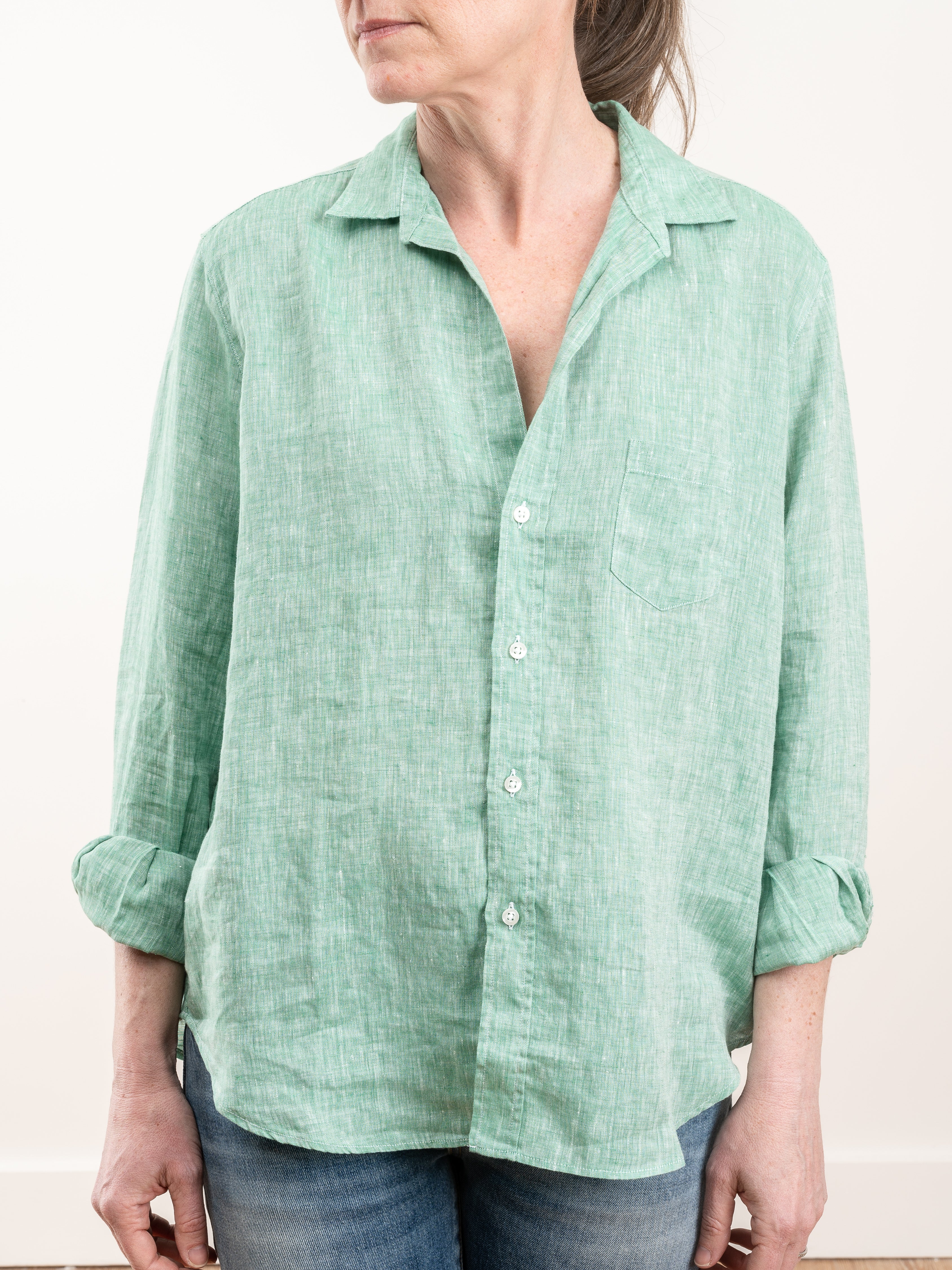 barry button down - sea green - Image 3