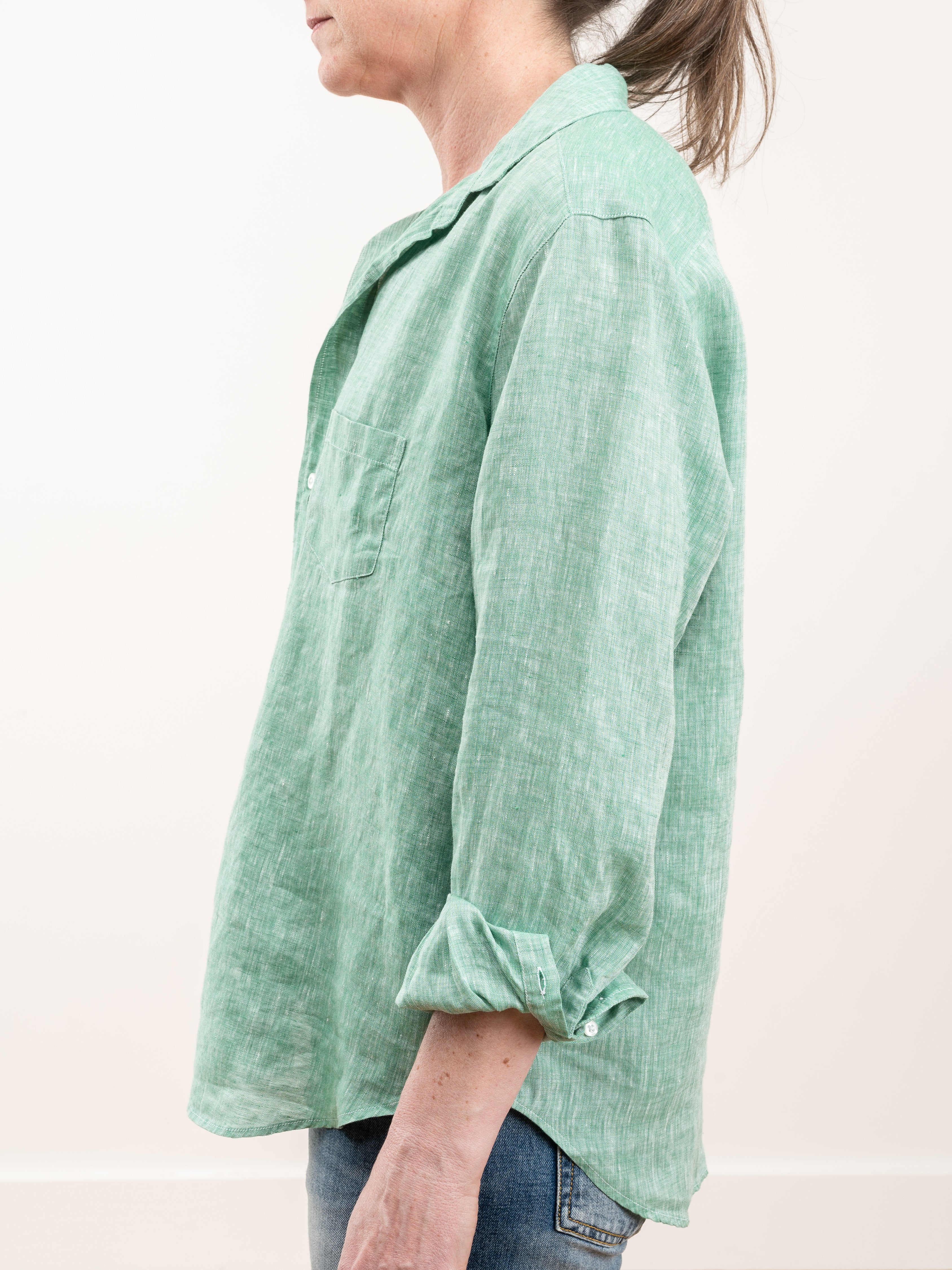 barry button down - sea green - Image 4