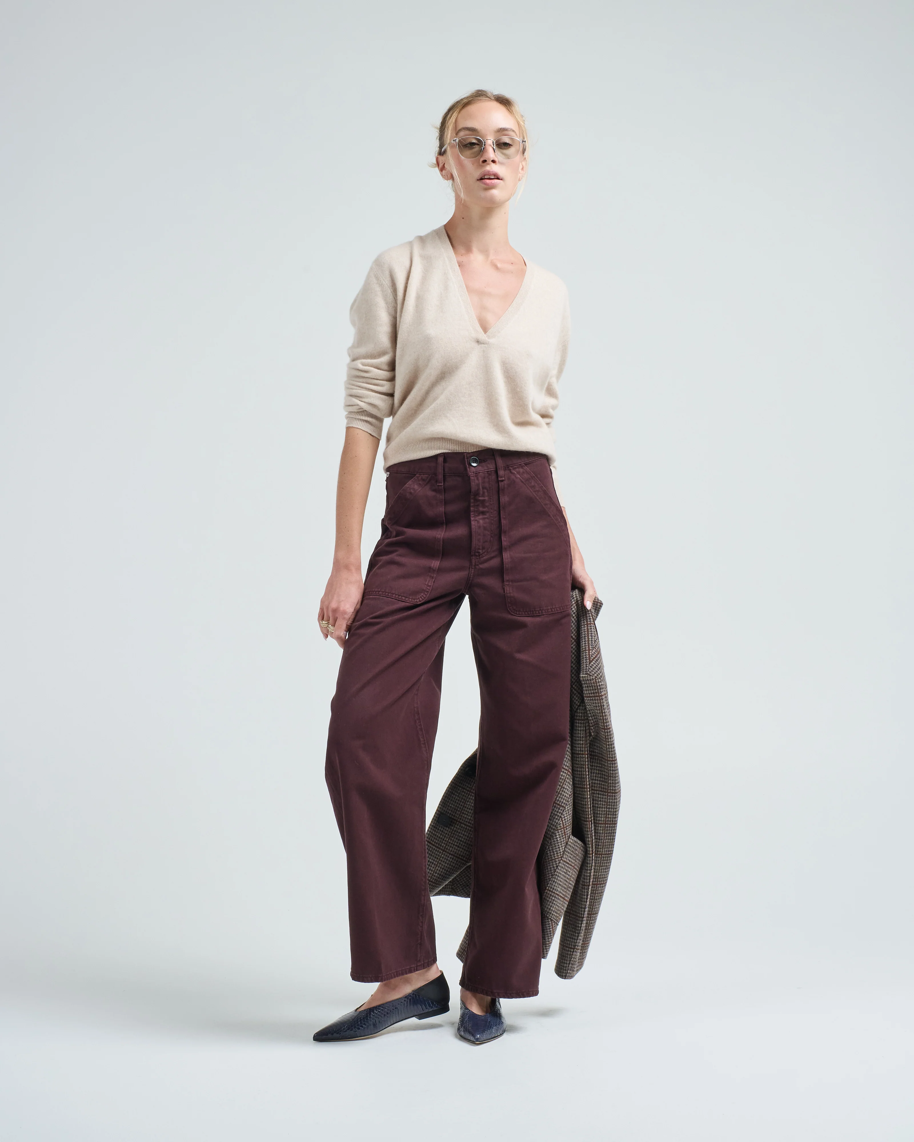 mini johnny deep v sweater - Image 2