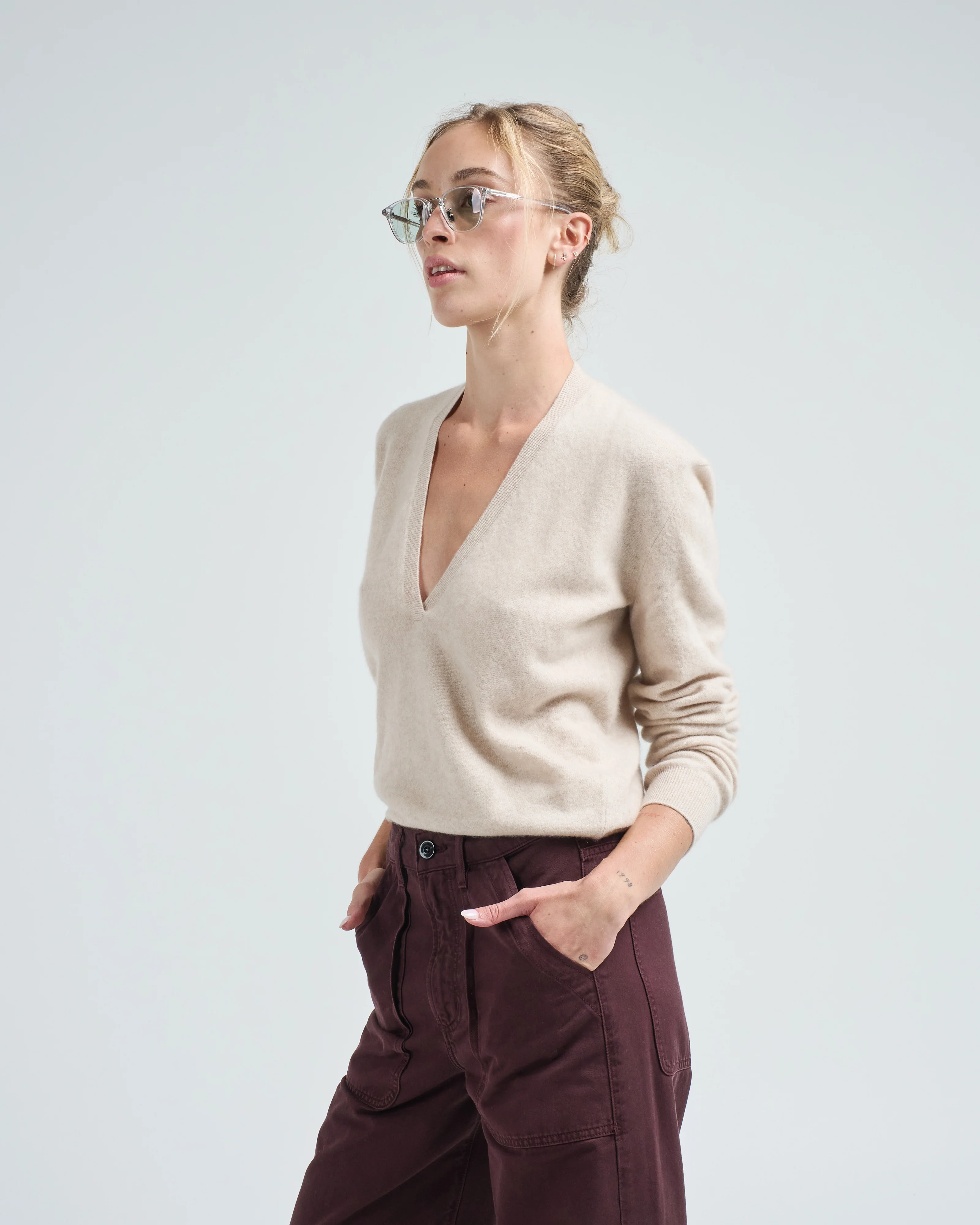 mini johnny deep v sweater - Image 3