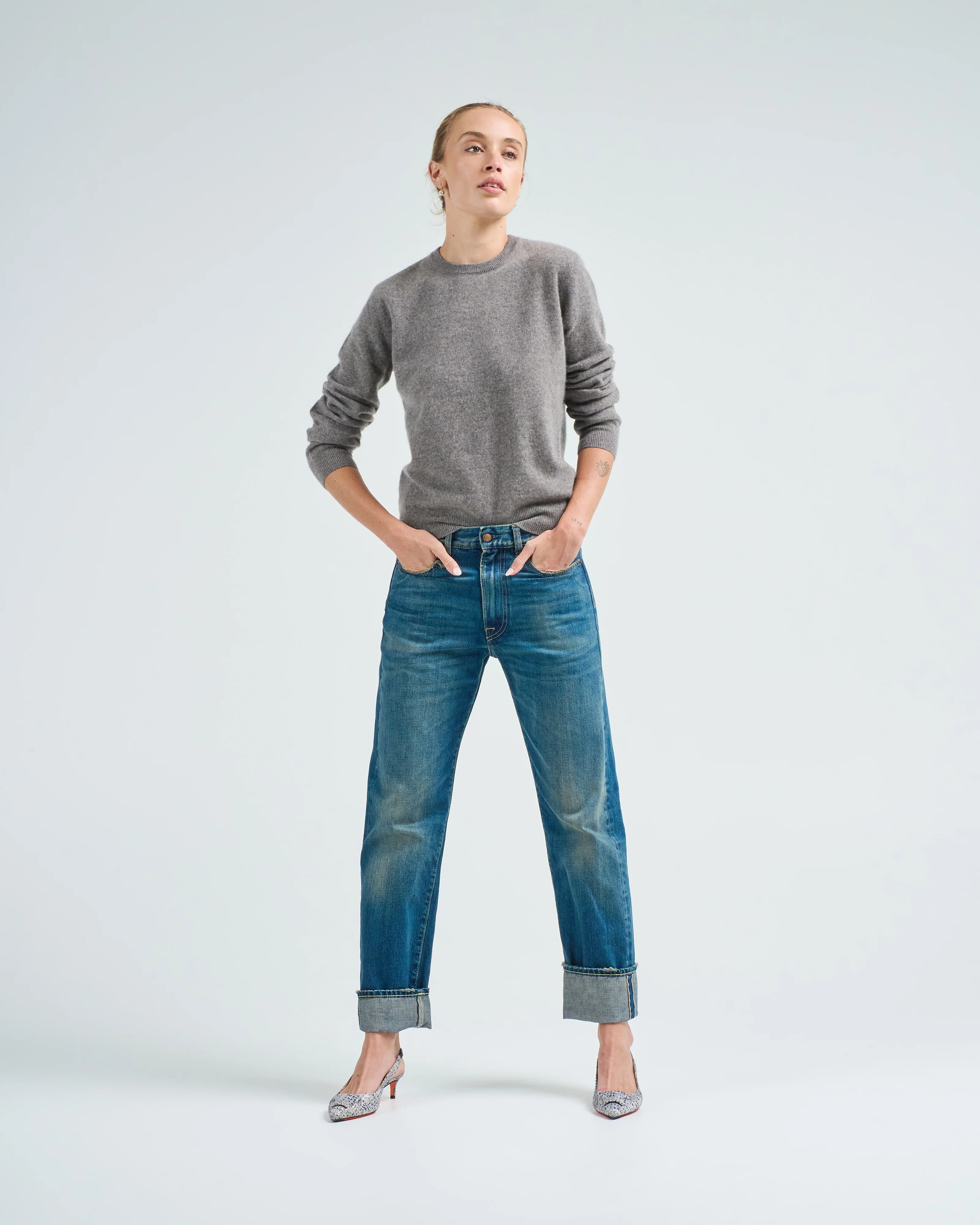 mini r-neck sweater - Image 2