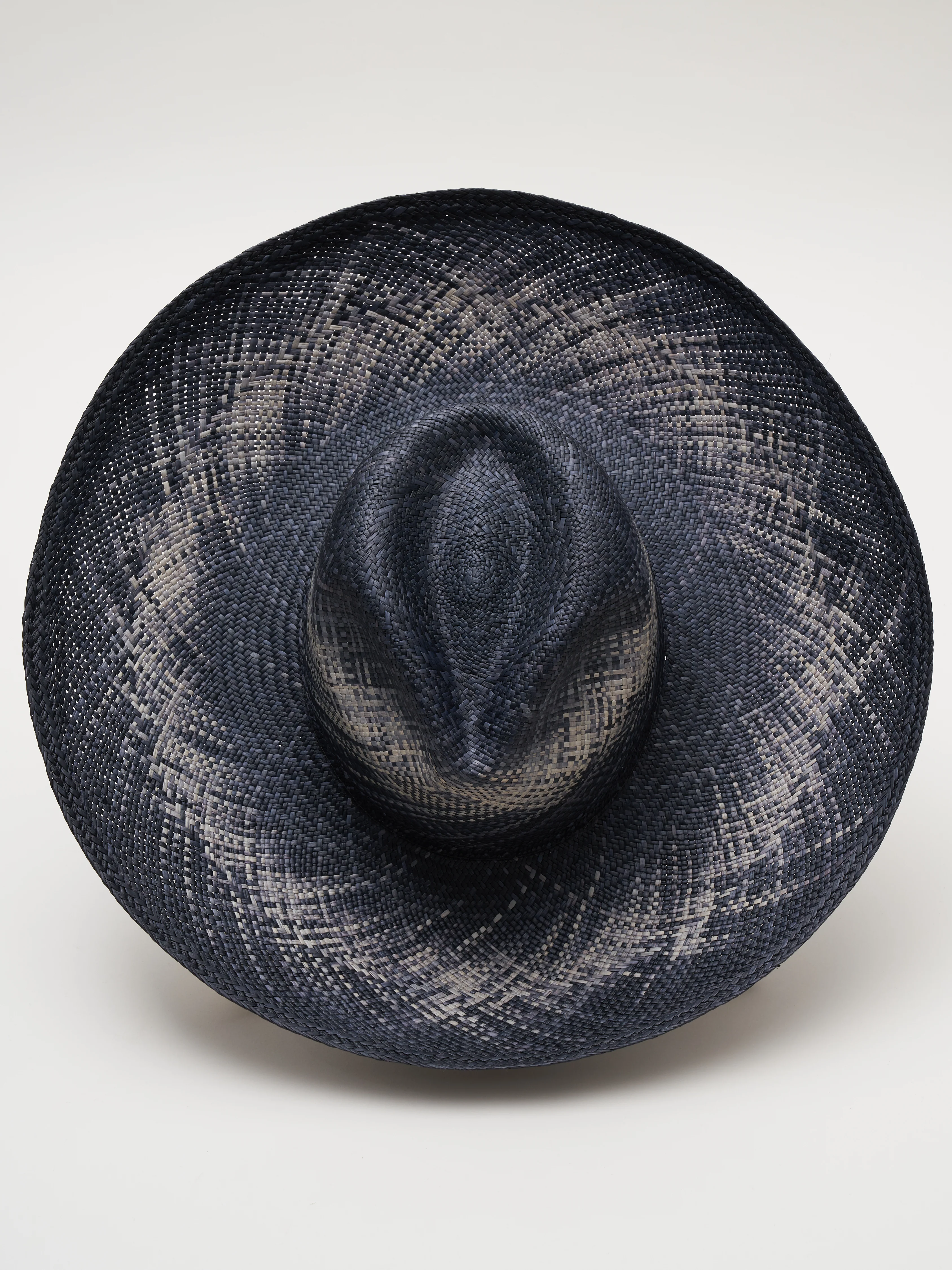 catnip straw hat - black/natural - Image 2