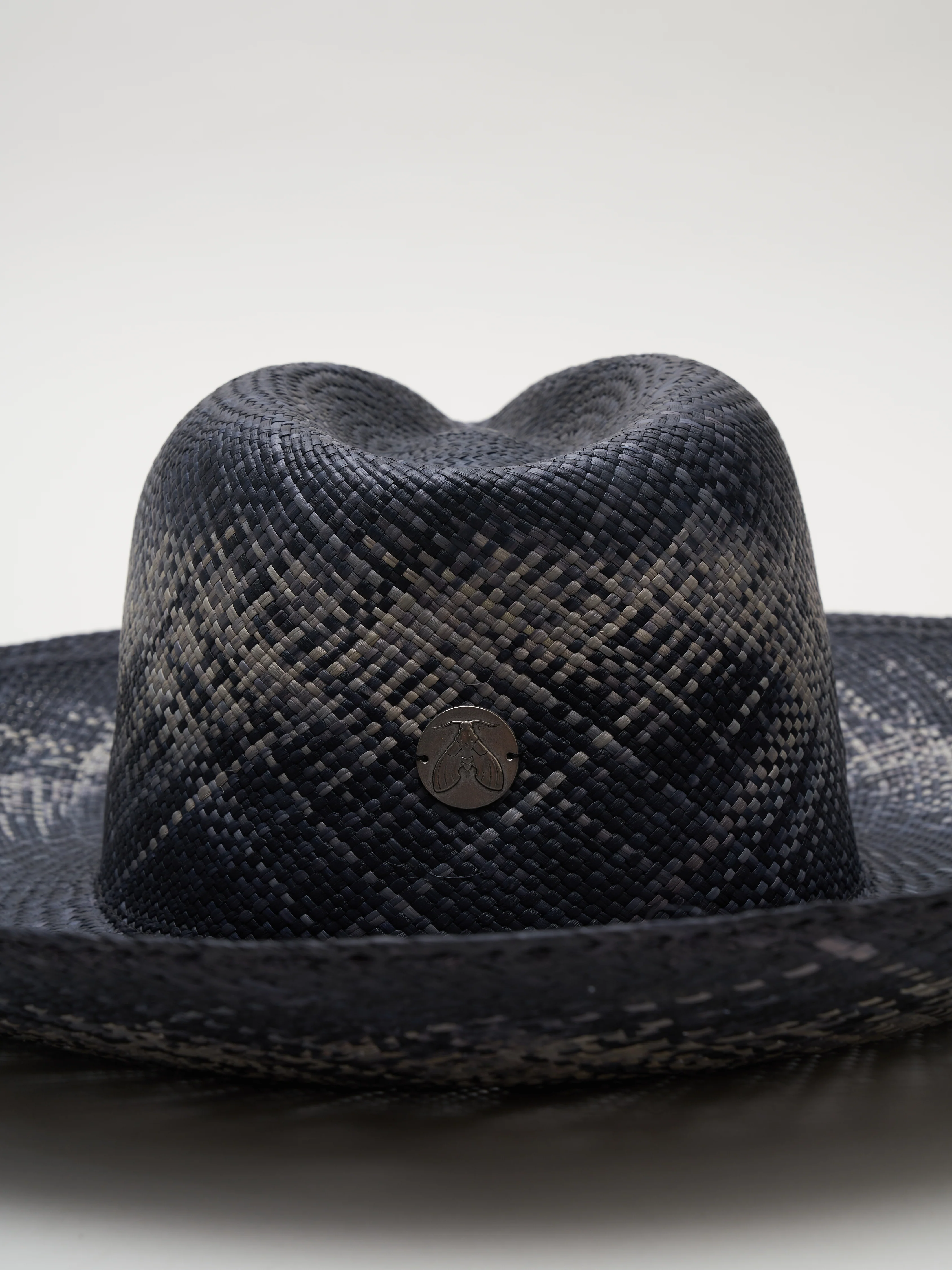 catnip straw hat - black/natural - Image 4