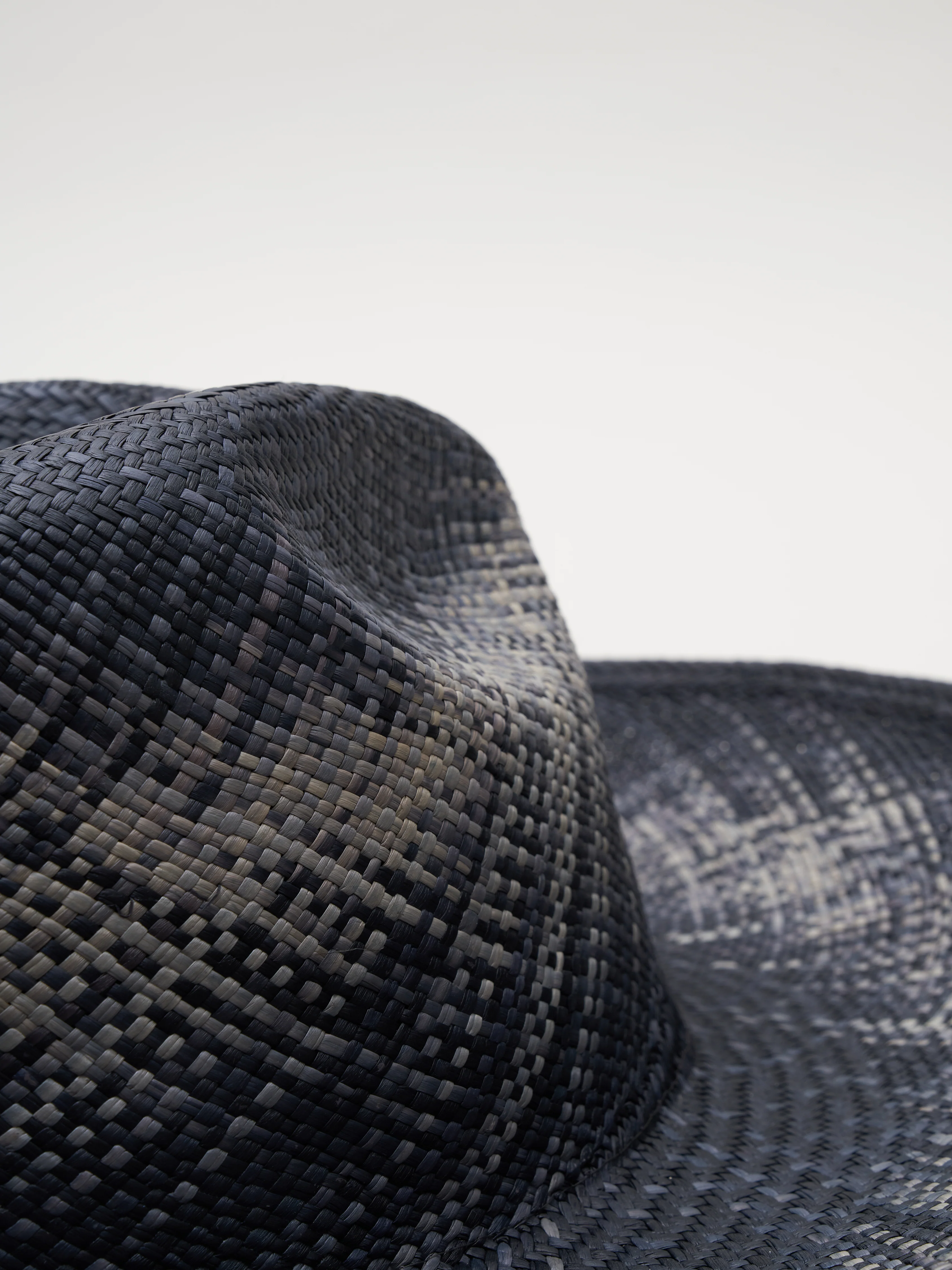 catnip straw hat - black/natural - Image 5
