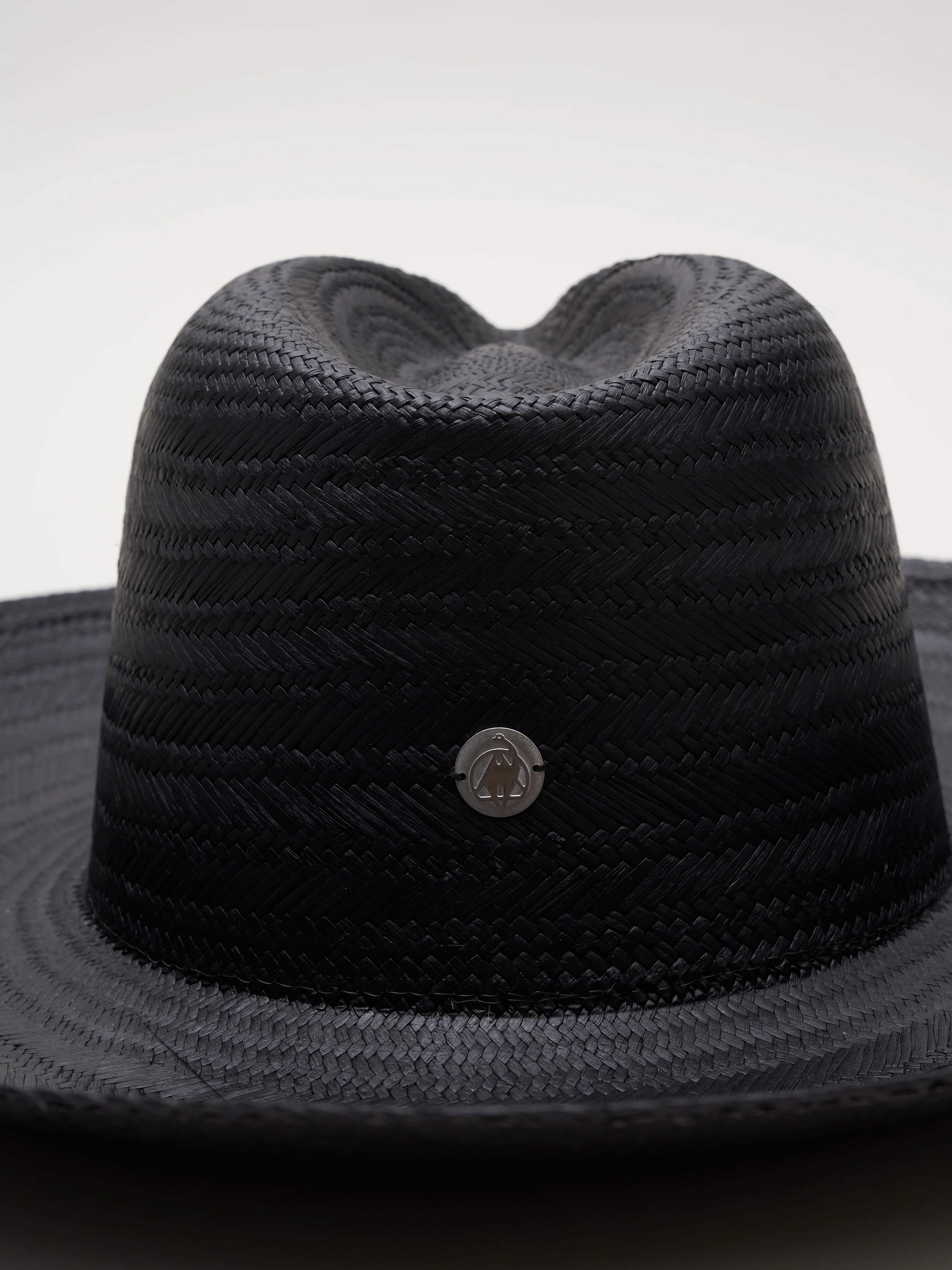 straw hat - black - Image 4