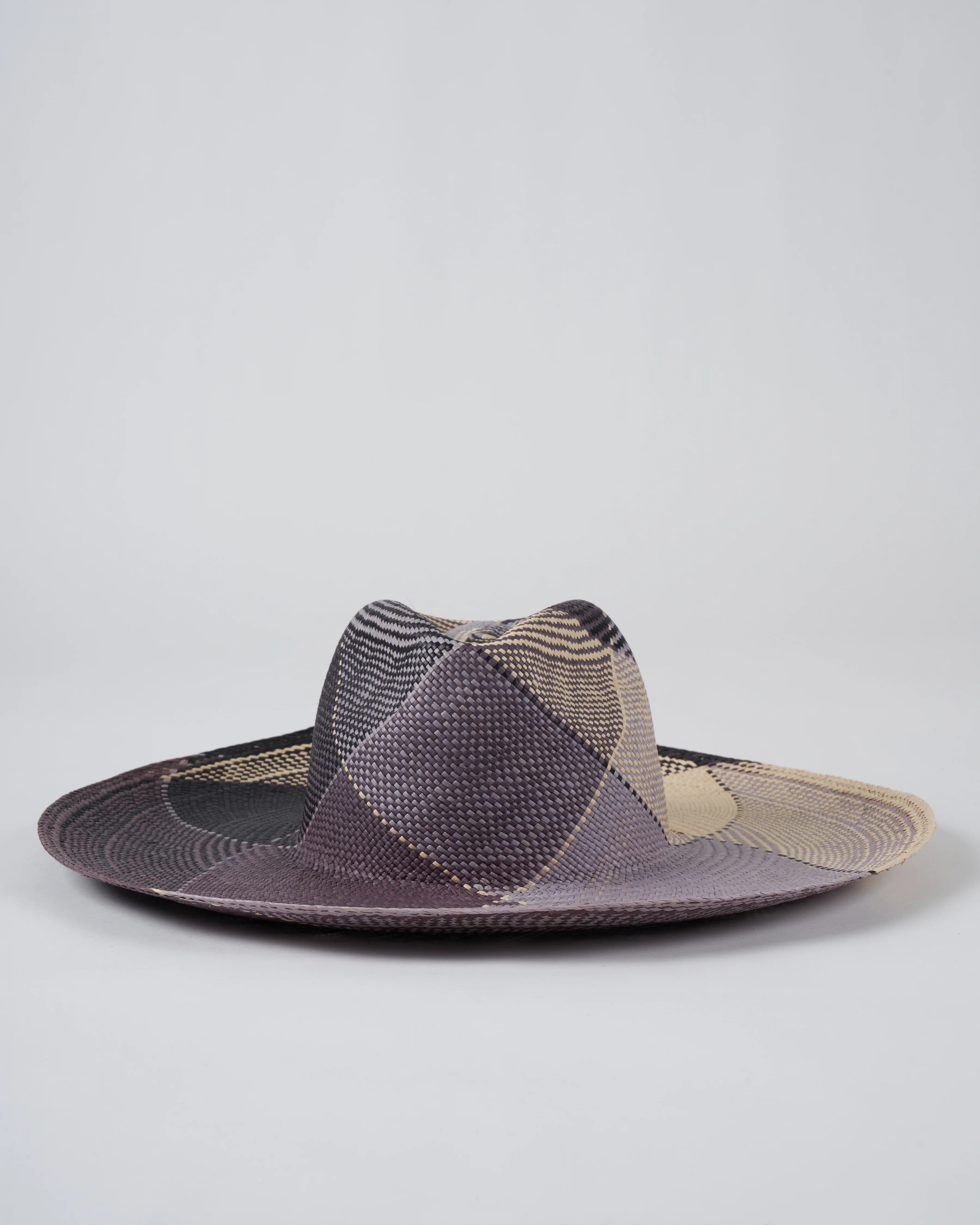 whirlwind straw hat - blackberry - Image 2