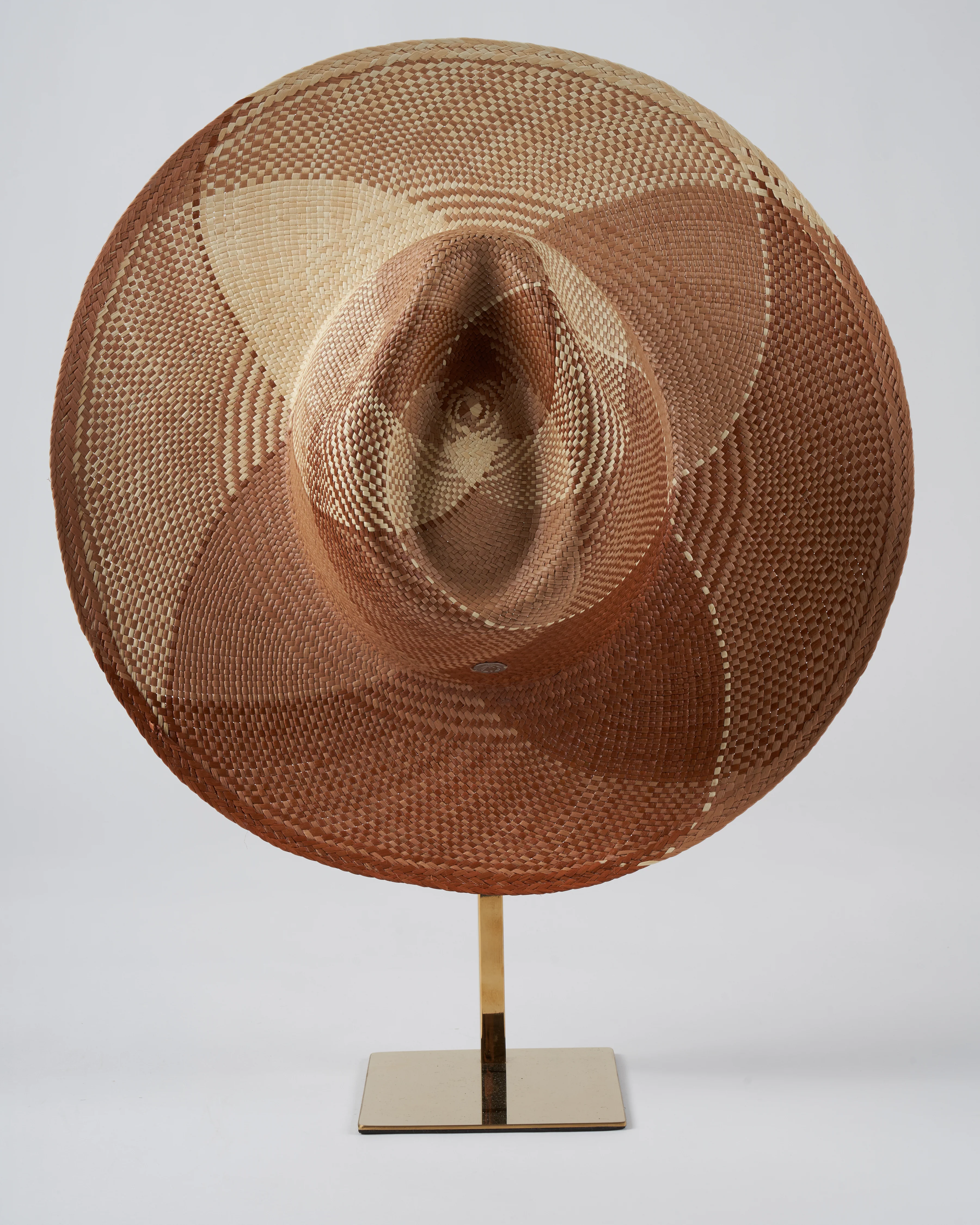 whirlwind straw hat - mocha - Image 5