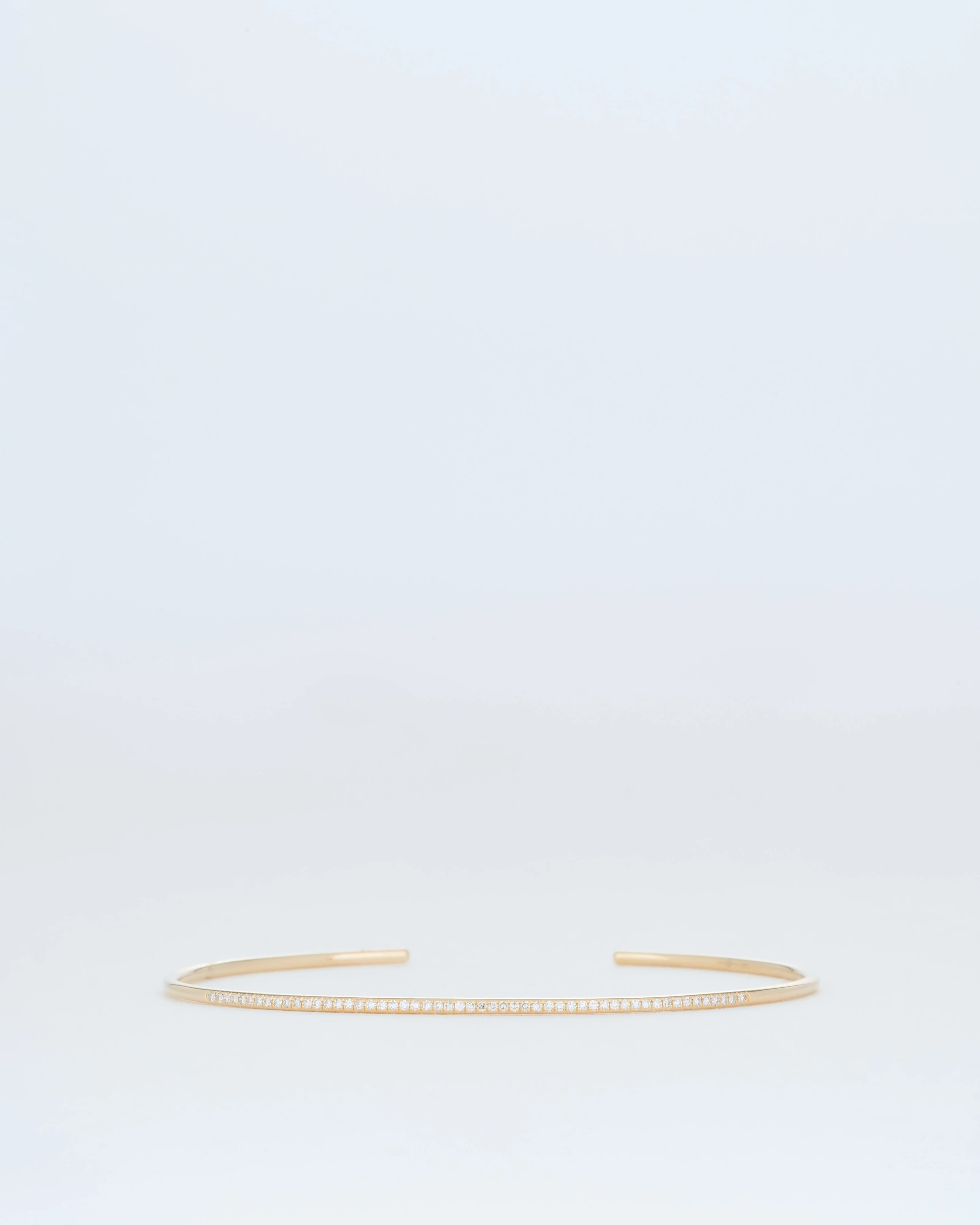 axis cuff with white pavé diamonds - Image 3