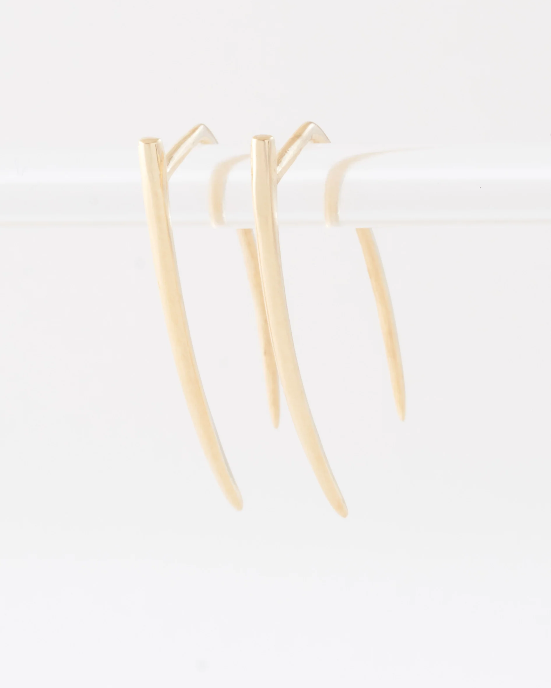 large classic infinite tusk earring - Image 3