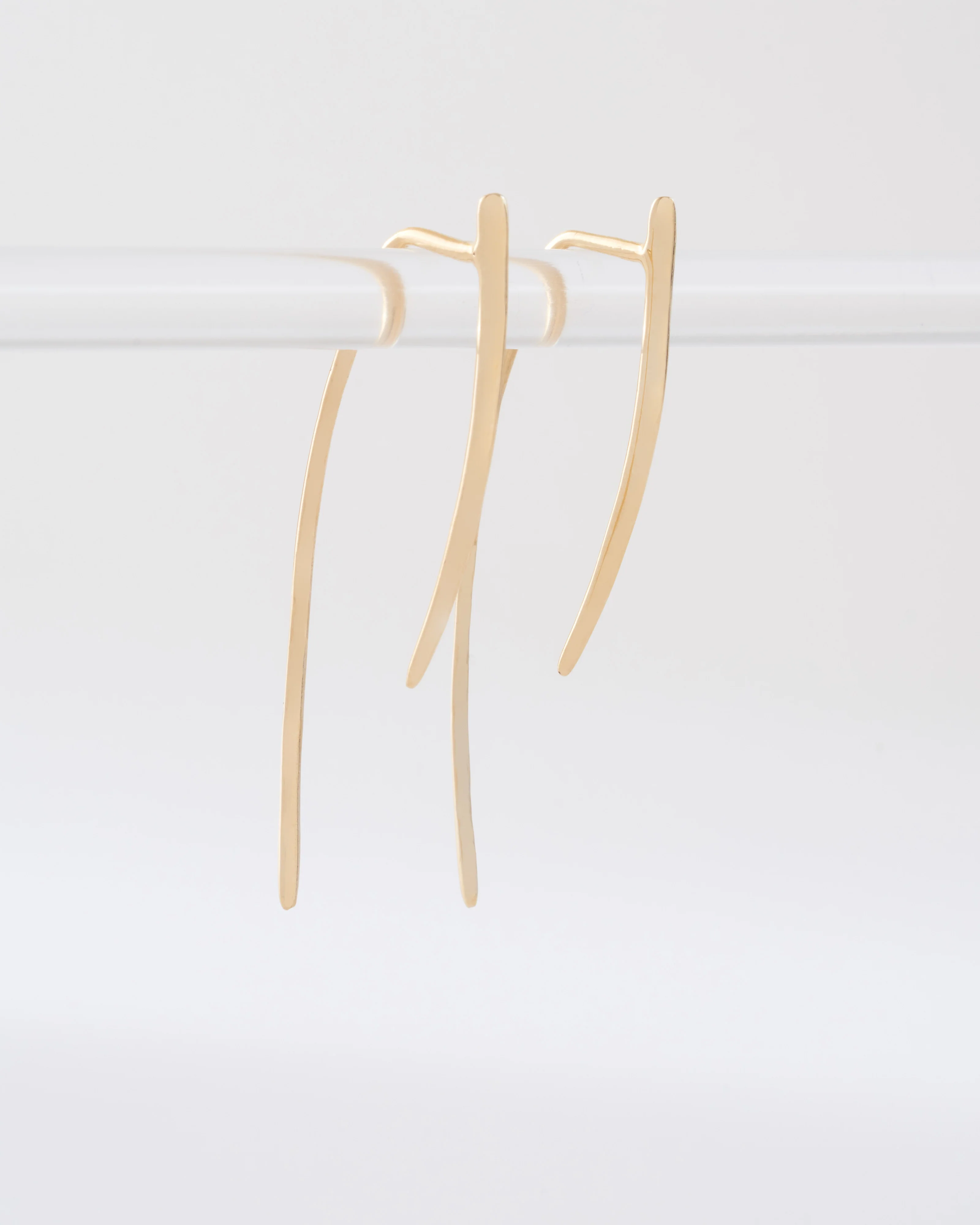 medium infinite tusk earrings - Image 2