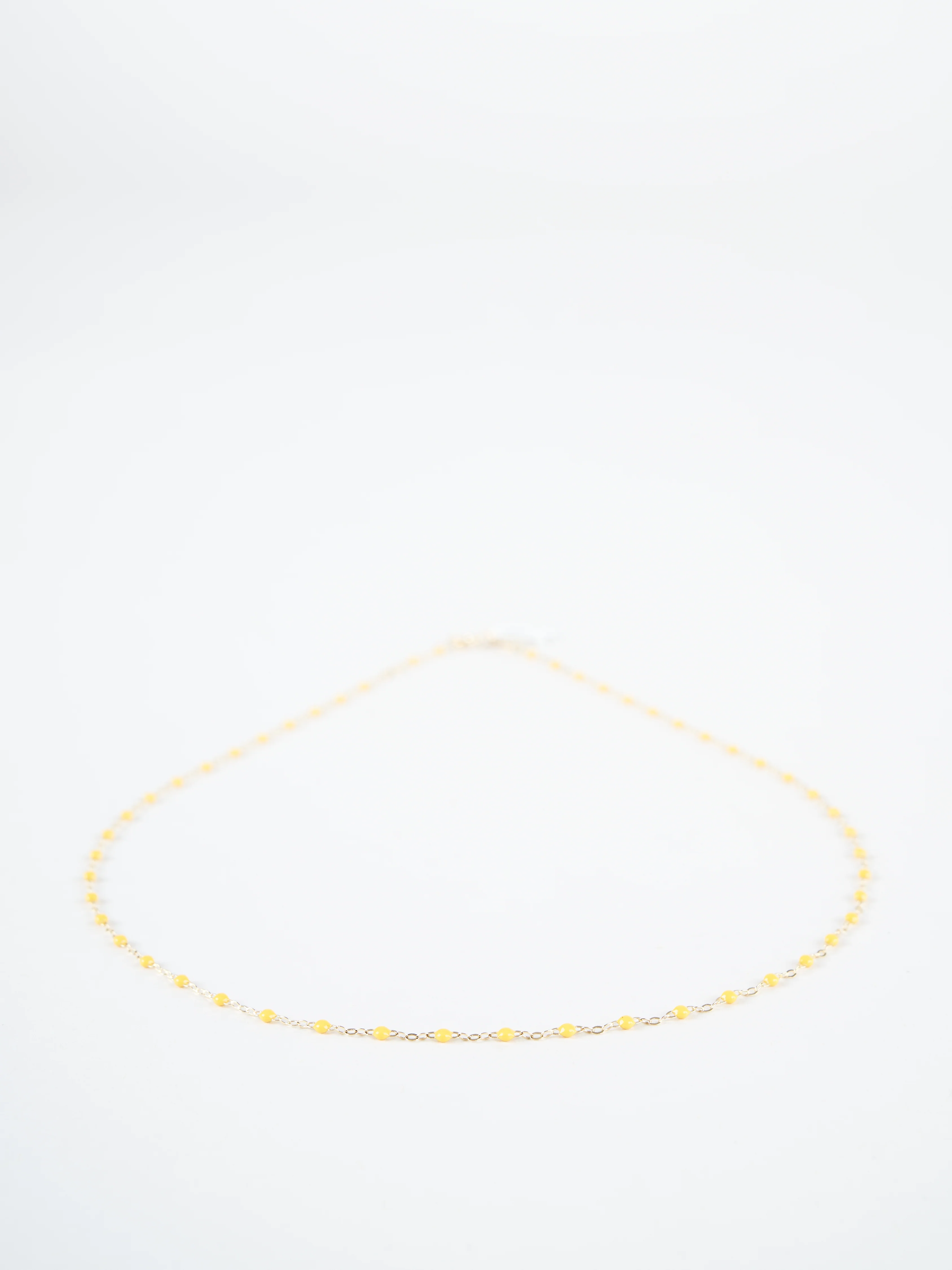 lemon bead necklace - yellow gold - Image 2