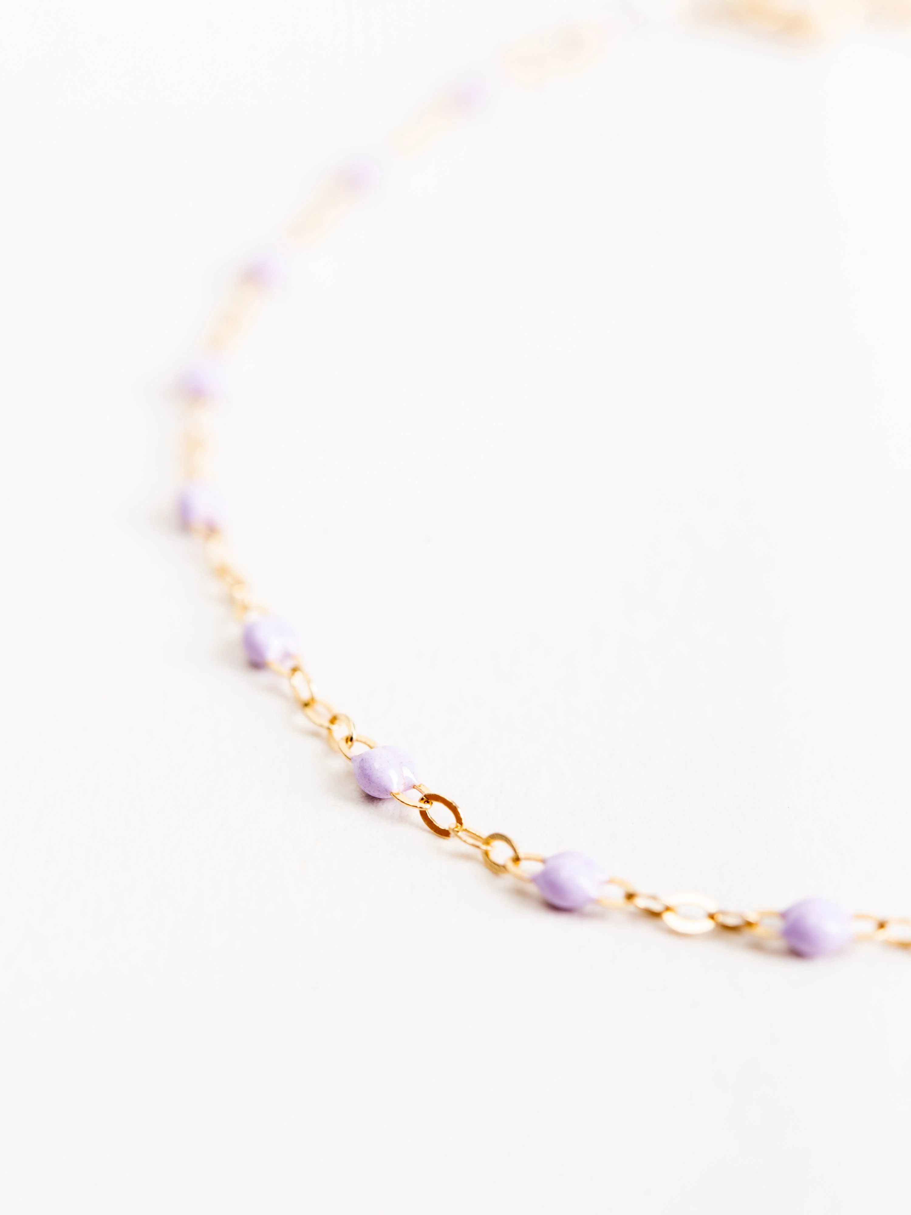 parme bead bracelet - yellow gold - Image 2